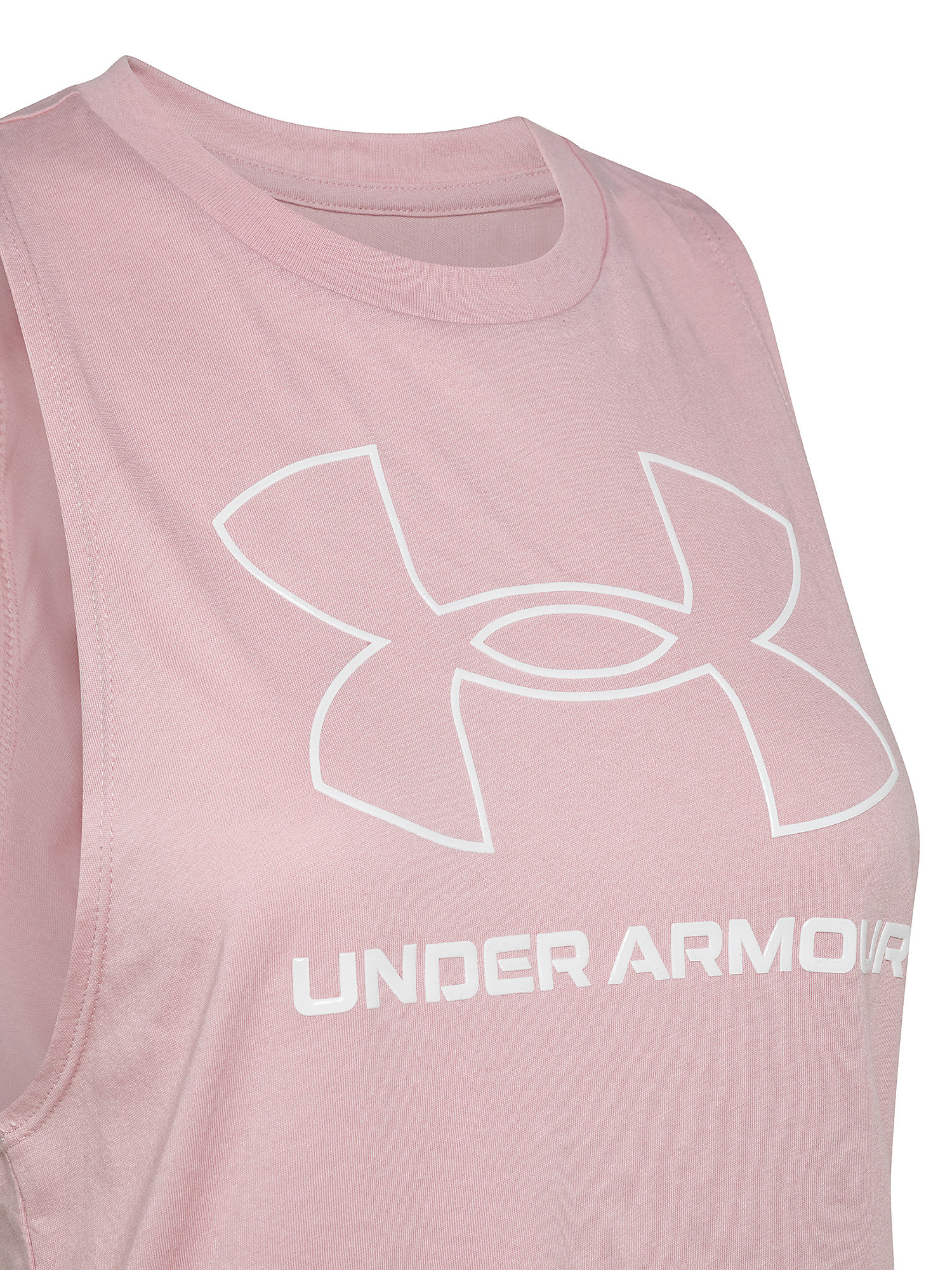 UA Sportstyle Logo tank top, Antique Pink, large image number 2