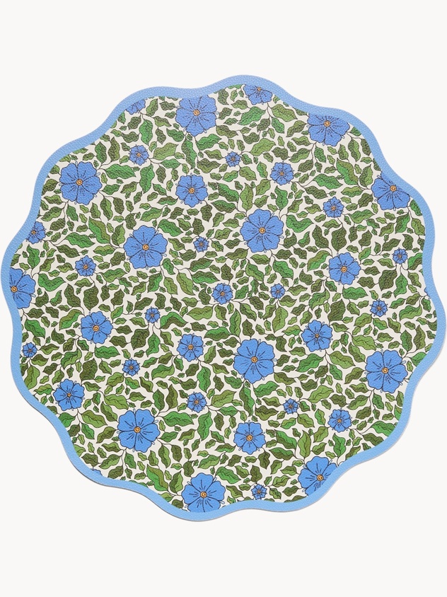 Tovaglietta in plastica motivo a fiori