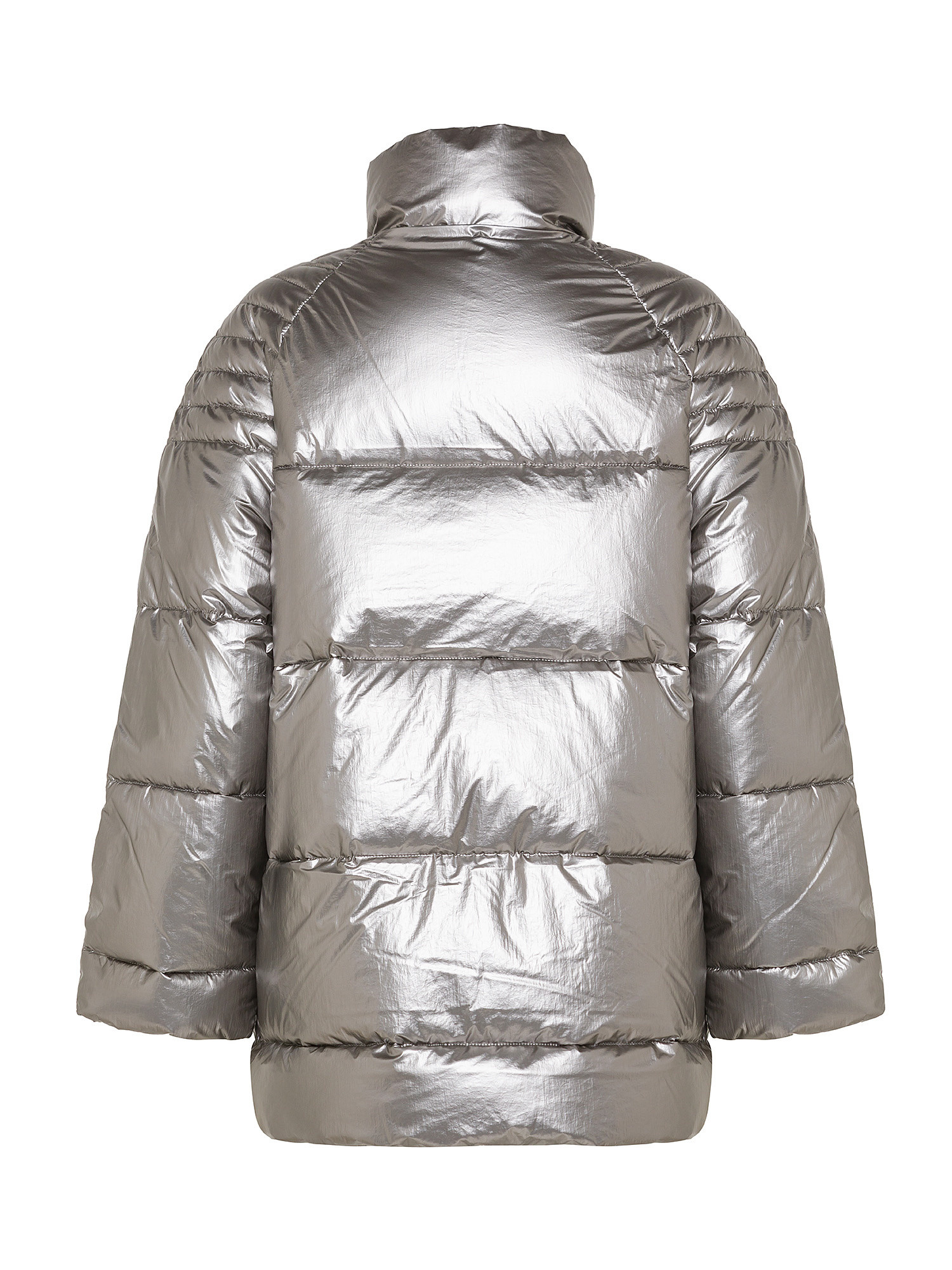 Armani Exchange - Padded jacket with zip, Silver Grey, large image number 1