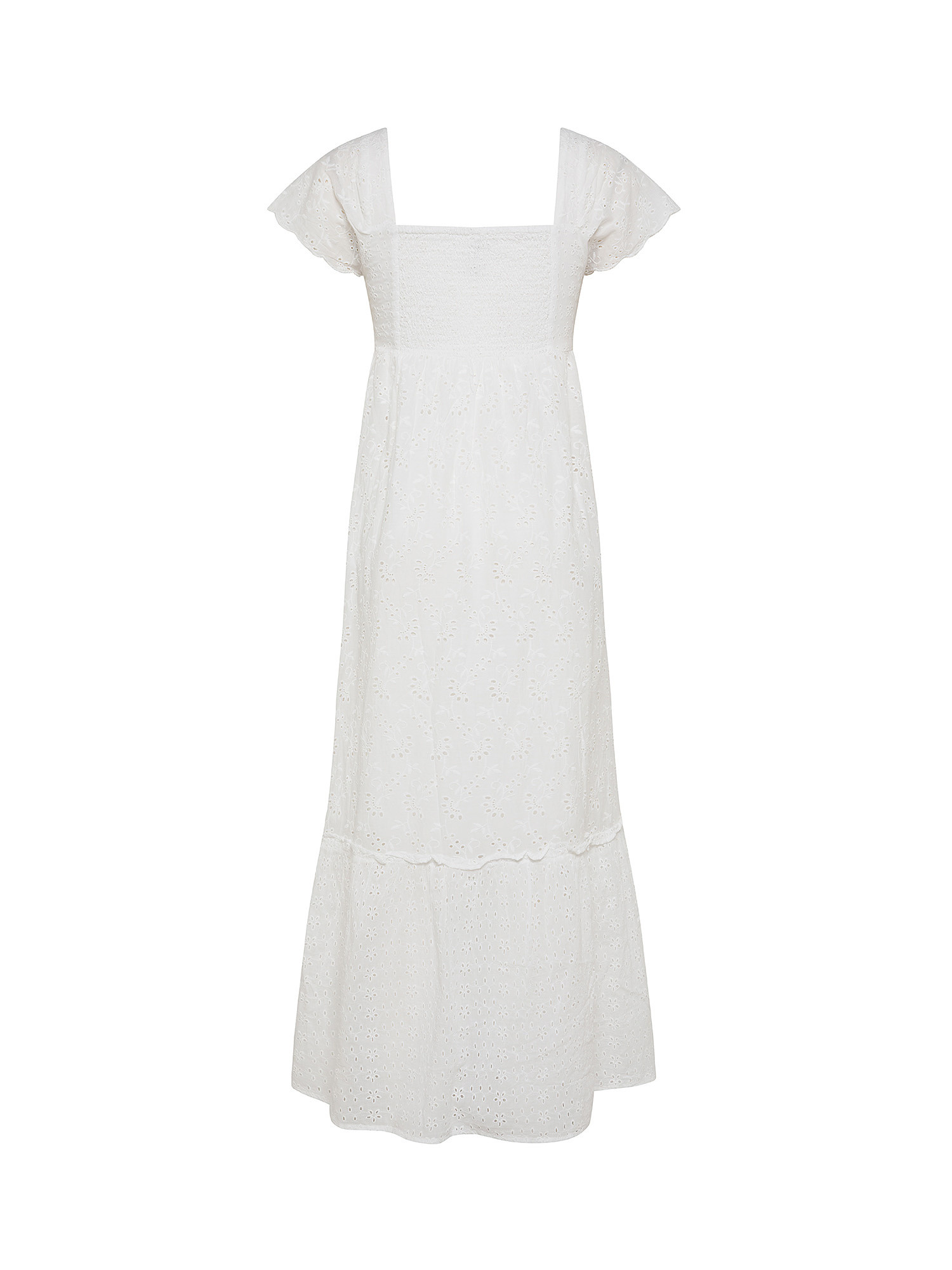 Pepe Jeans - Openwork dress in cotton, White, large image number 1
