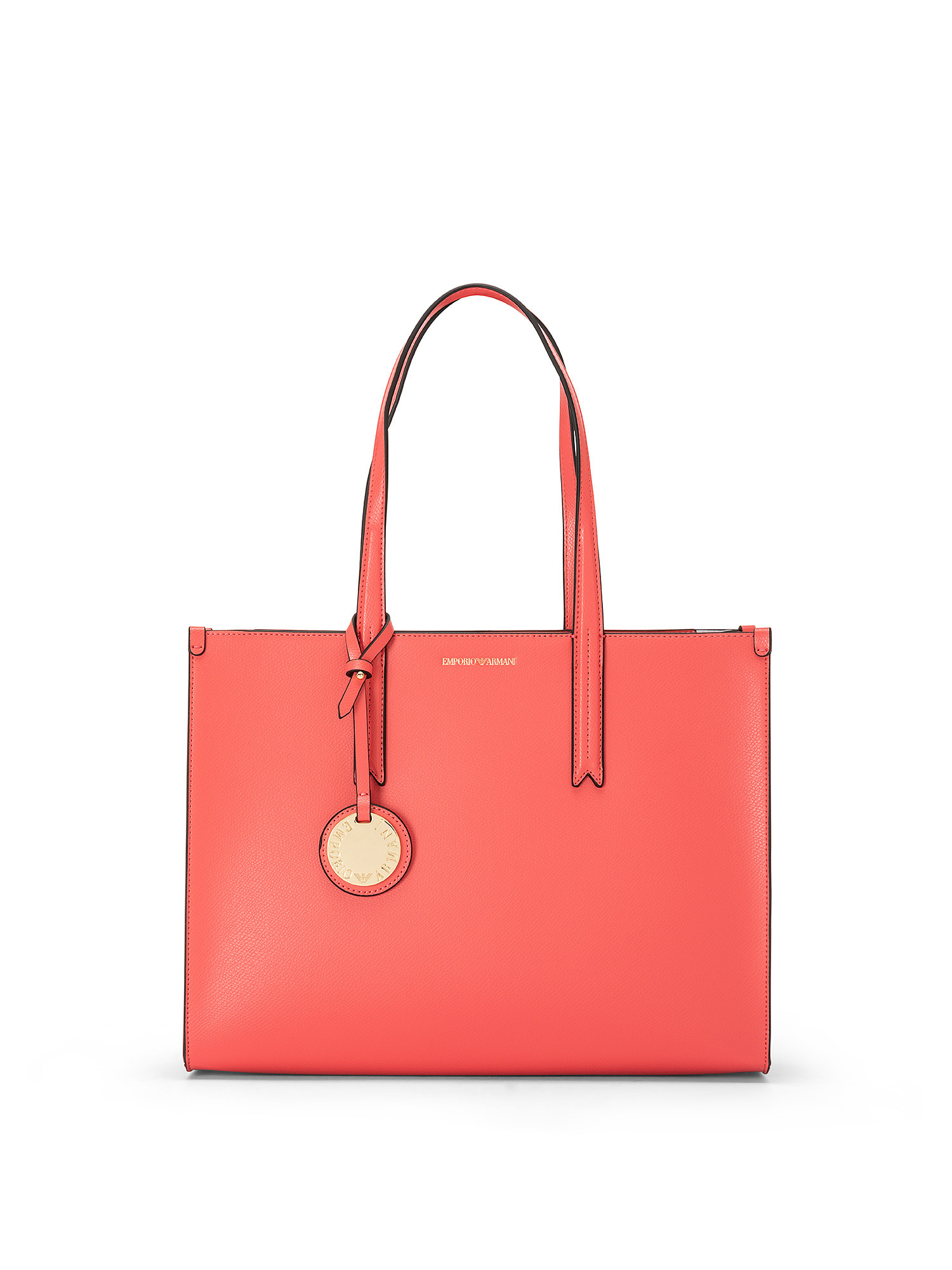 Shopping bag, Rosso corallo, large image number 0