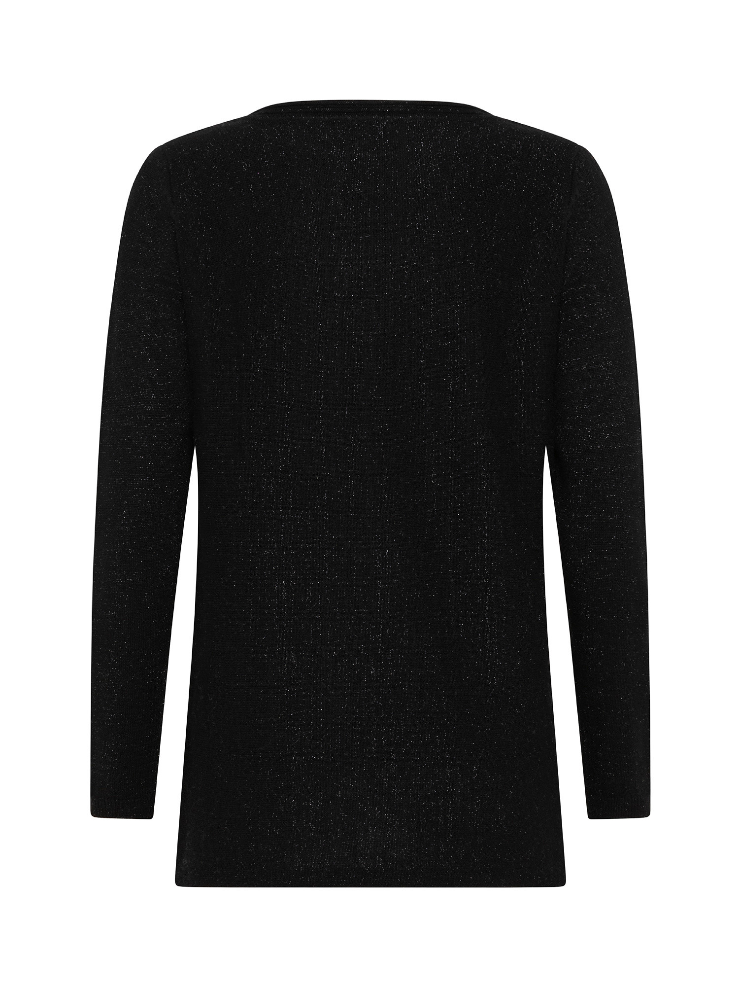 Pullover with pattern, Black, large image number 1