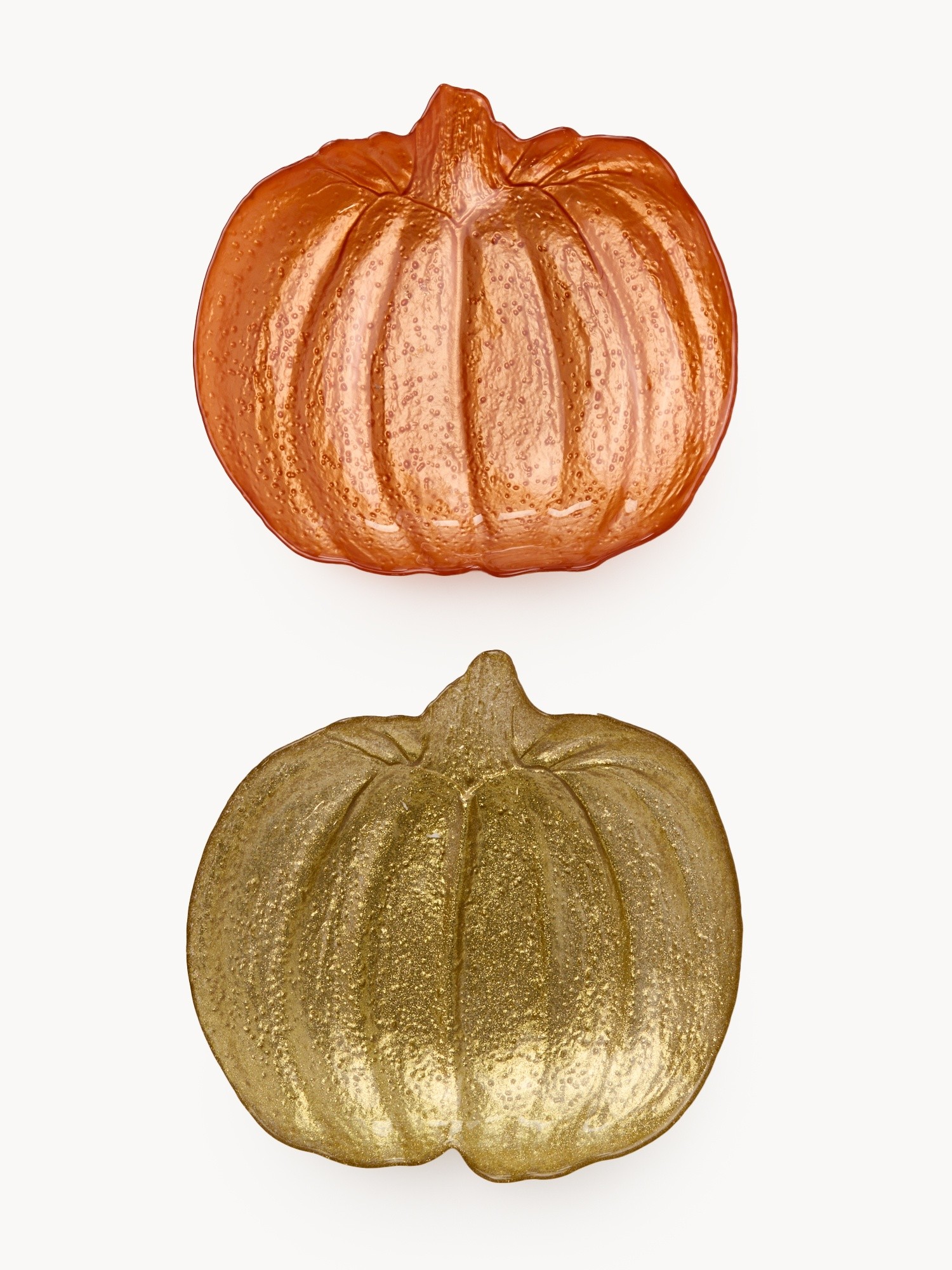 Piatto in vetro a forma di zucca, Multicolor, large image number 0