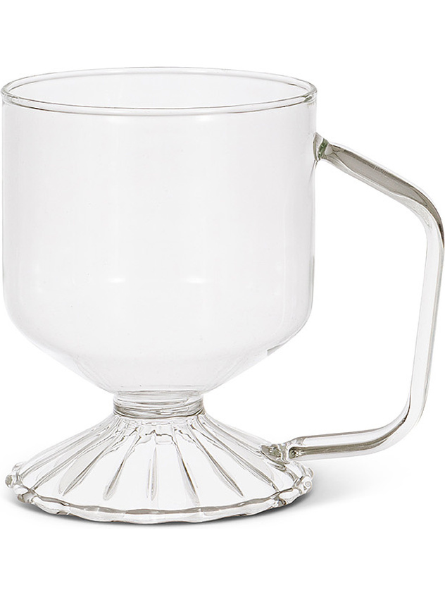 Mug vetro borosilicato base optical