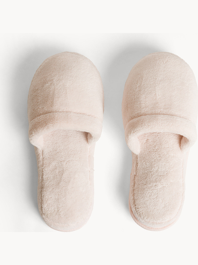 Fleece slippers