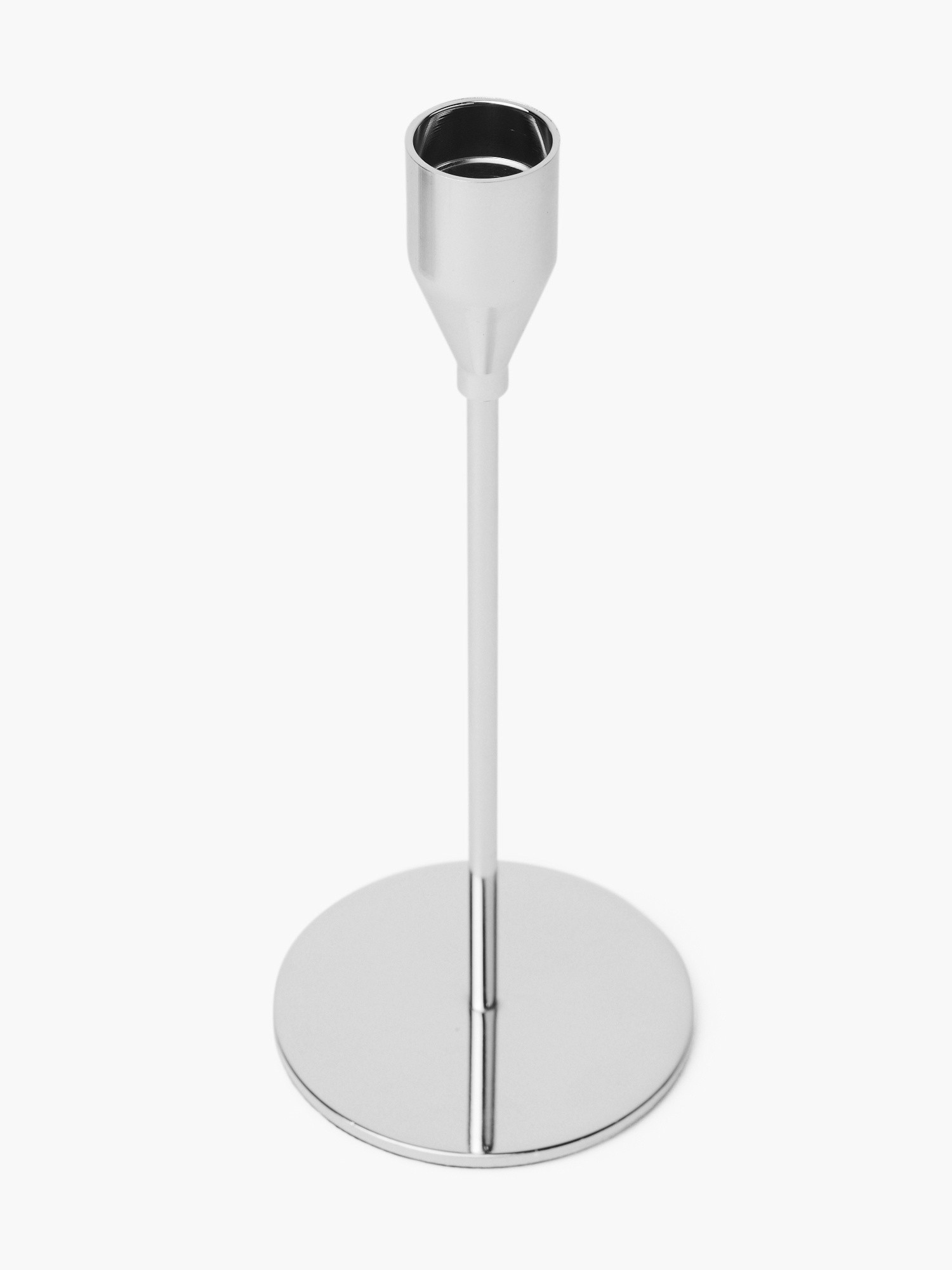 Set of 6 iron candle holders in a gift box, Argentato, large image number 1