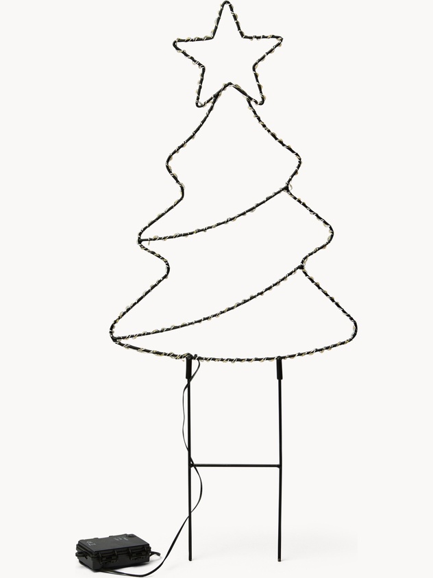 Luce da esterno a forma di albero