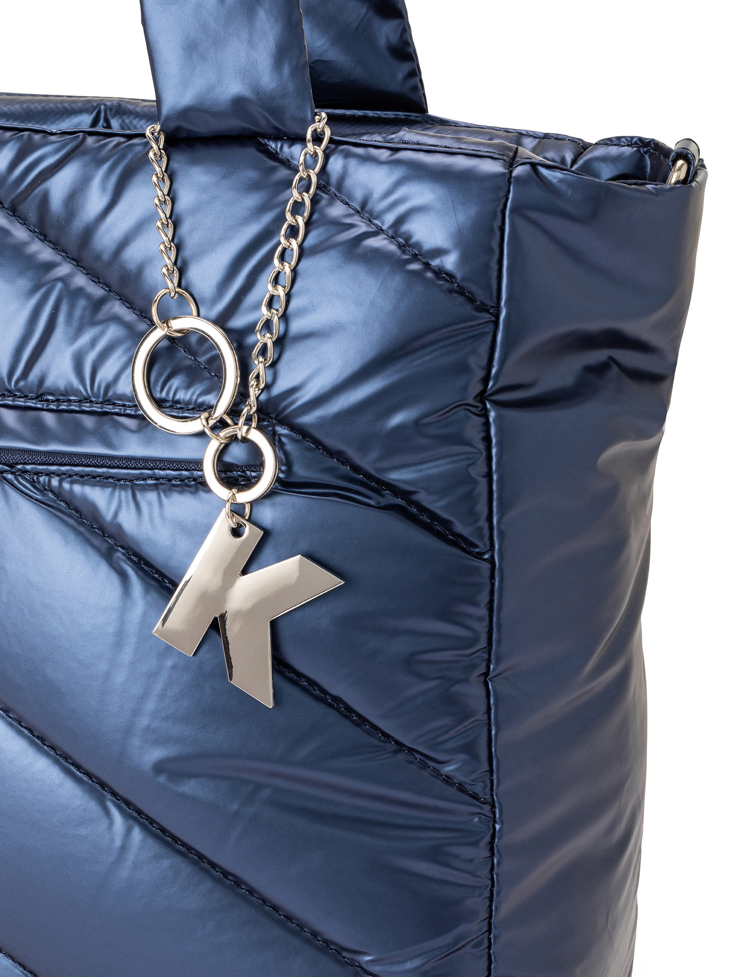 Koan - Shopping bag in nylon, Blu, large image number 2