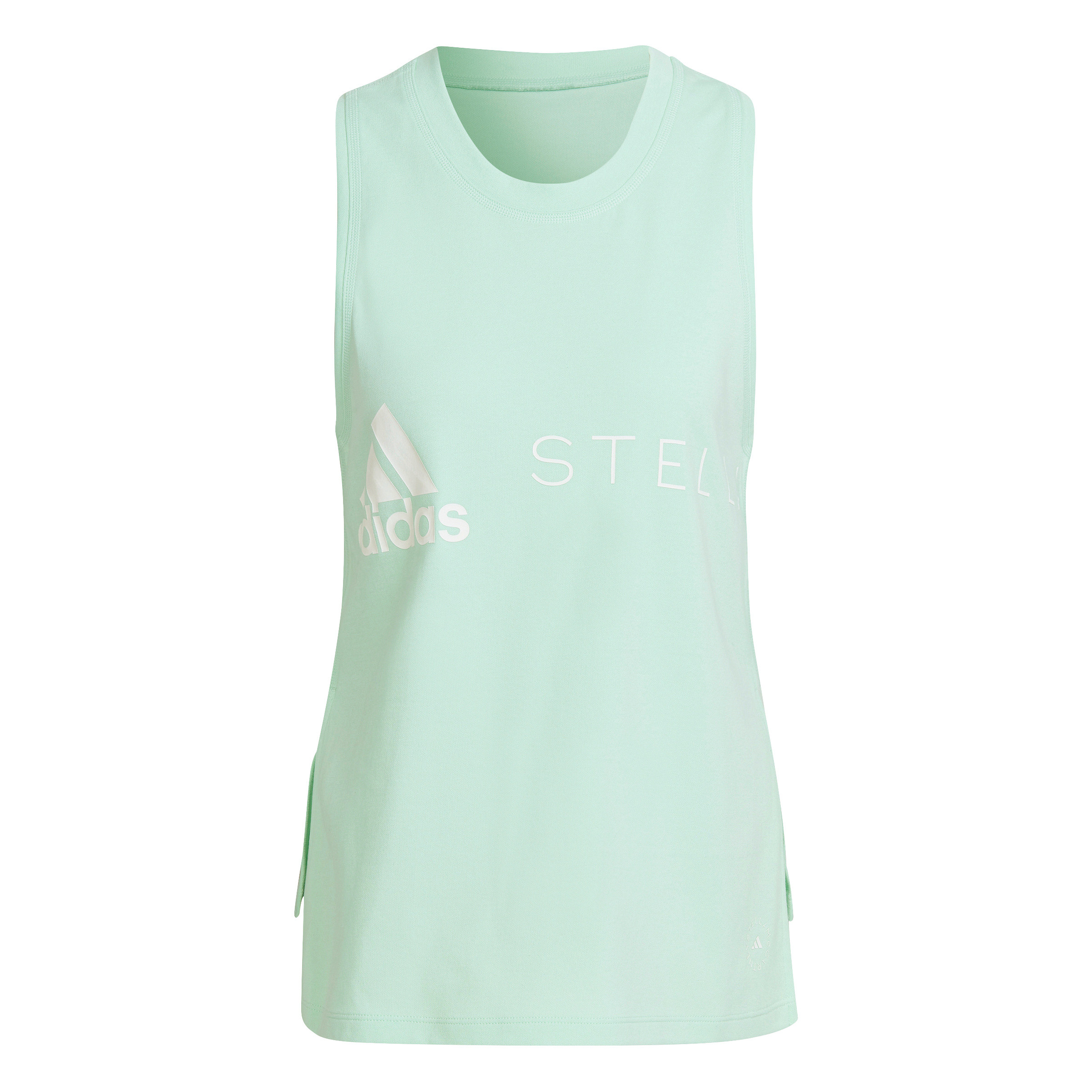 Adidas by Stella Mccartney Sportswear Logo tank top, Light Green, large image number 0