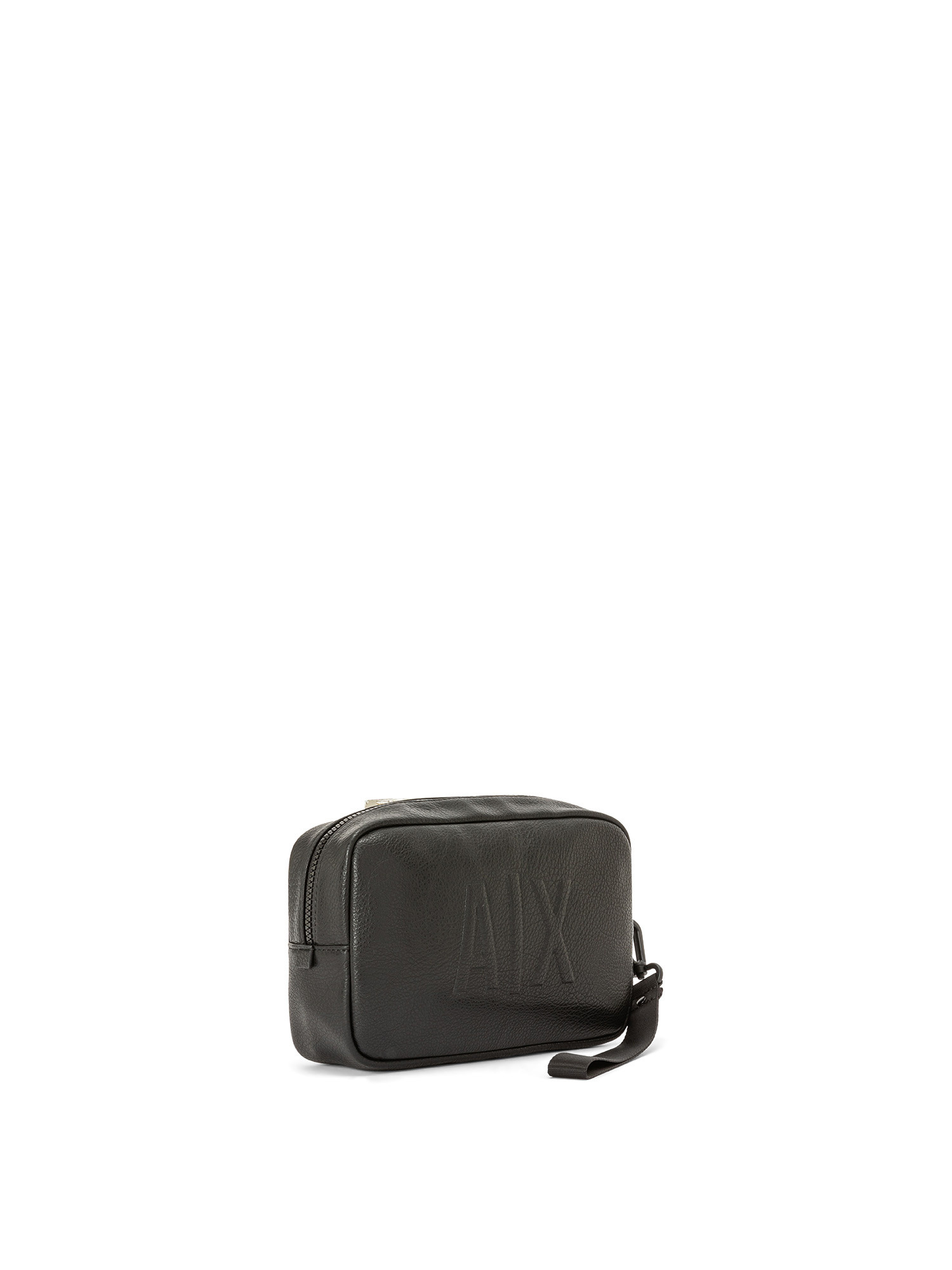 Armani Exchange - Beauty case with logo, Black, large image number 1