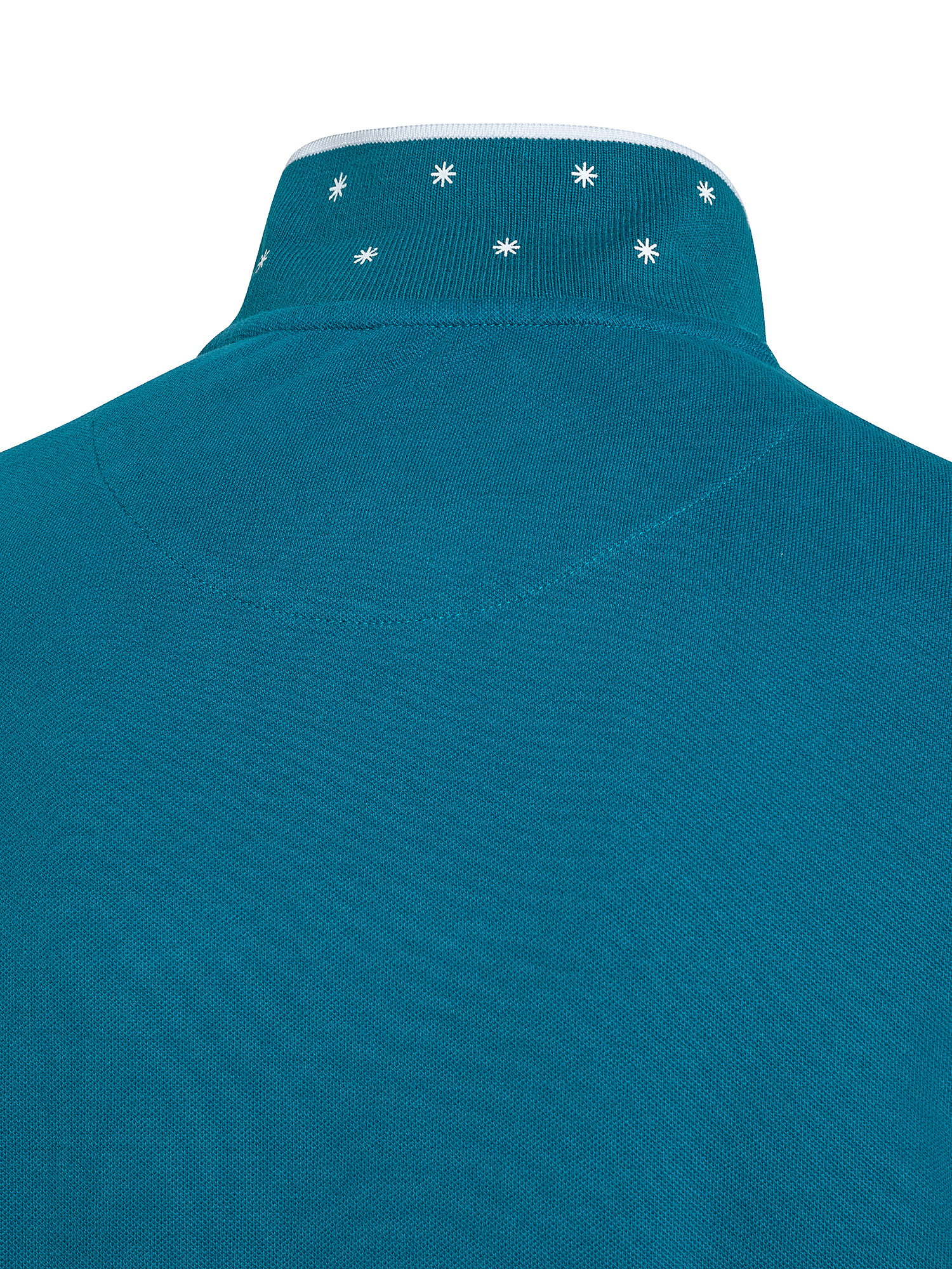 Short sleeve polo shirt, Green teal, large image number 2