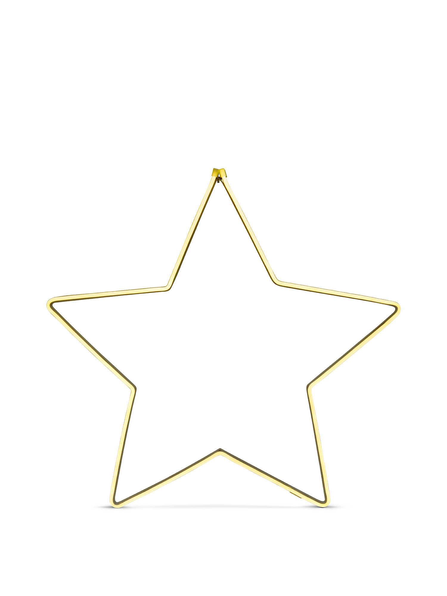 LED neon star, Yellow, large image number 0