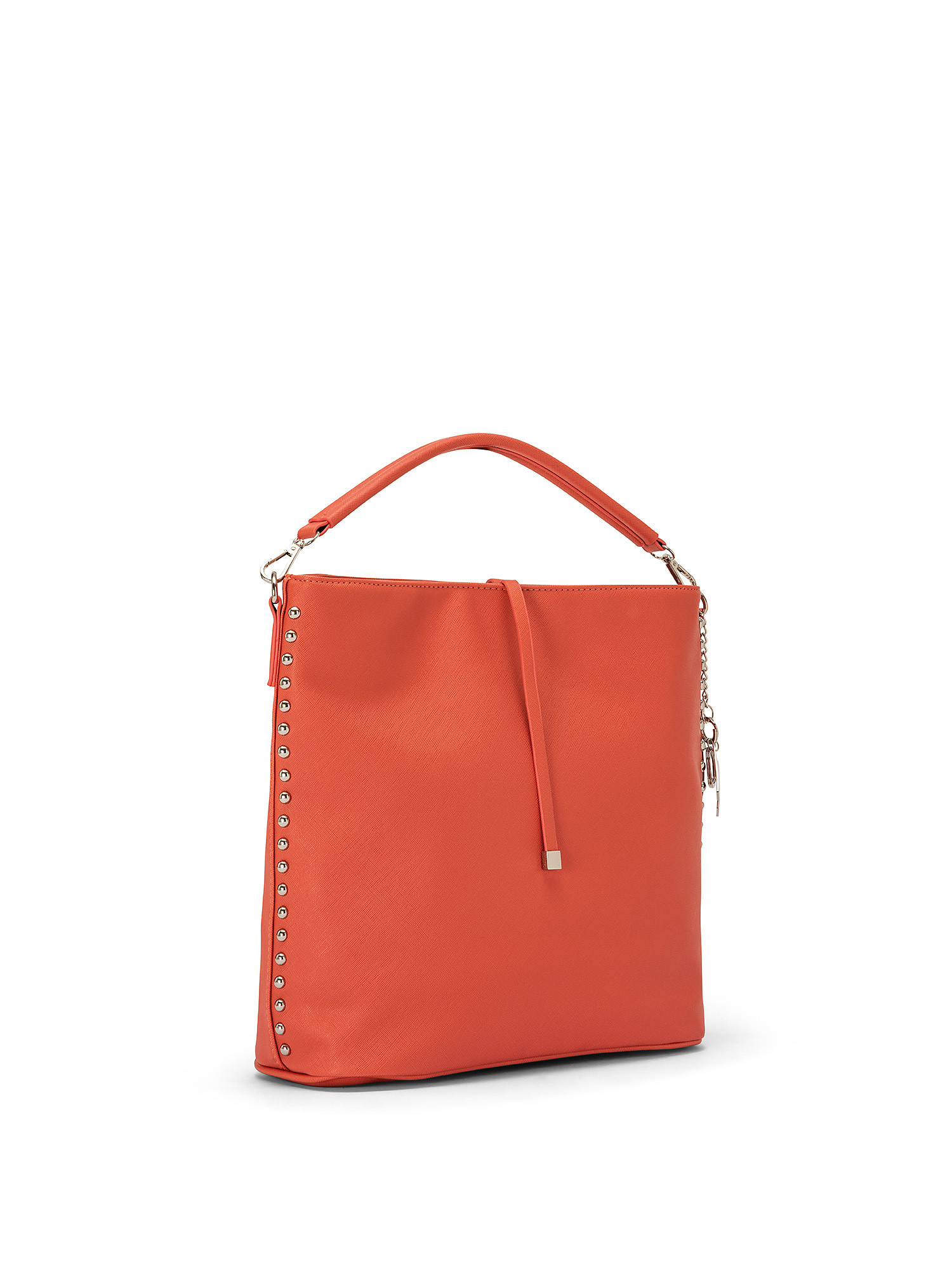 Hobo bag, Coral Red, large image number 1