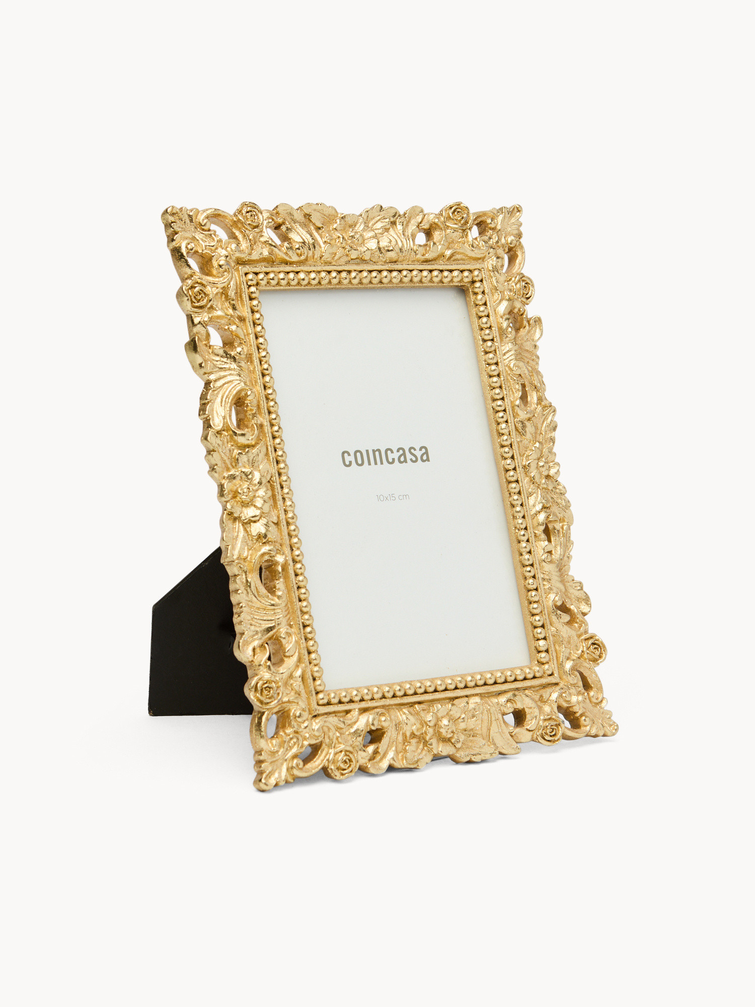 Photo Frame with Polyresin Frame, Gold, large image number 0