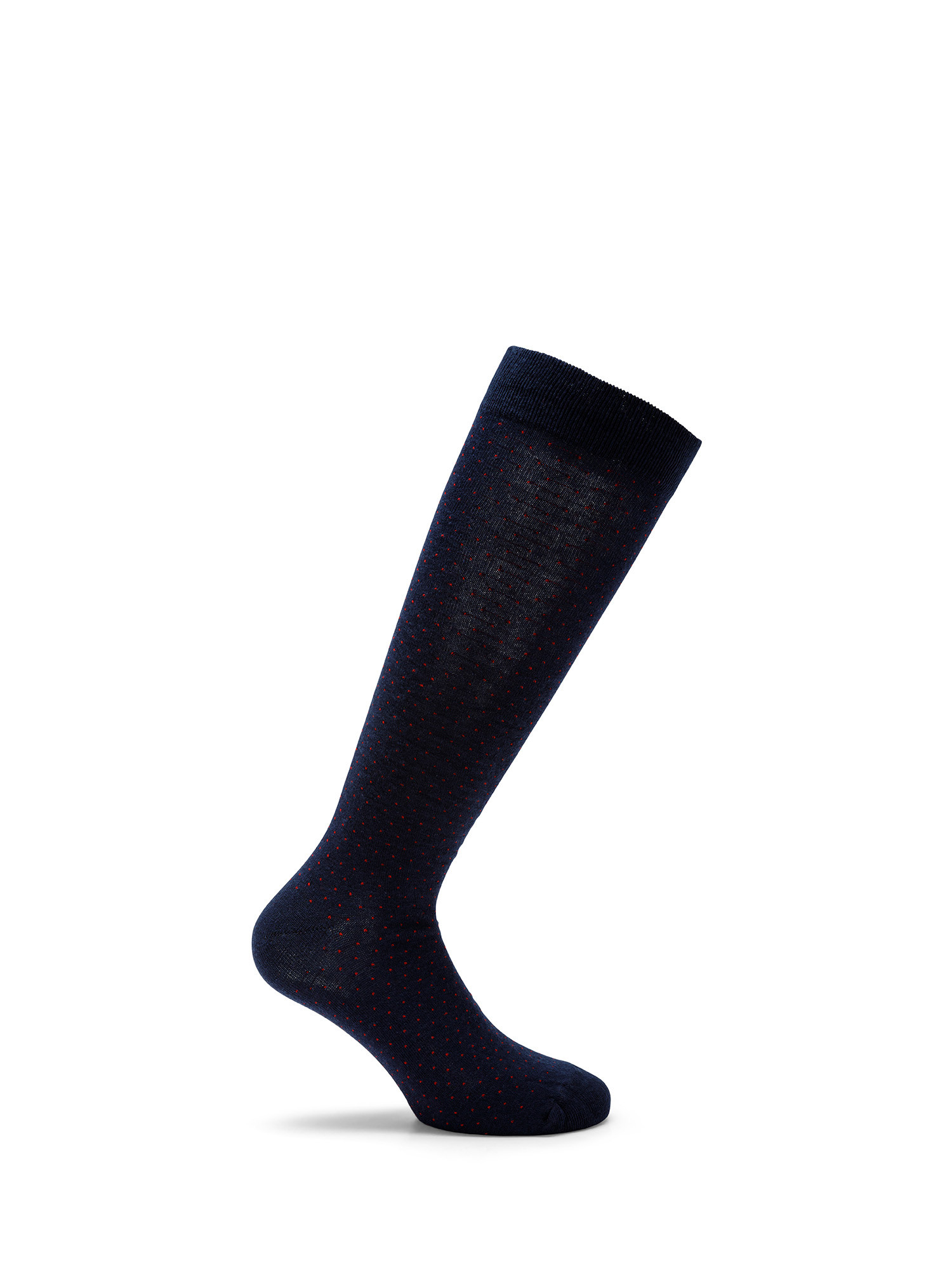 Luca D'Altieri - Set of 3 patterned long socks, Blue, large image number 1