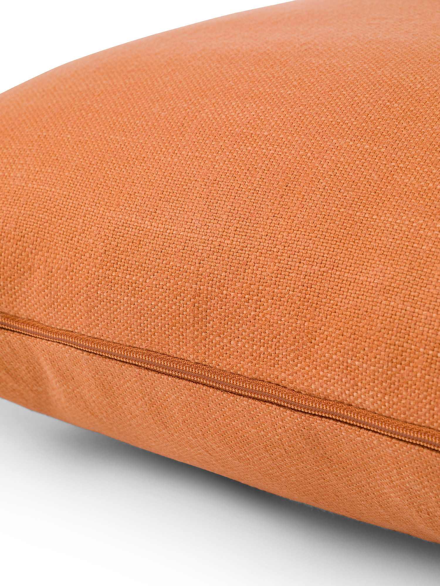 Plain fabric cushion 50x50cm, Light Orange, large image number 2