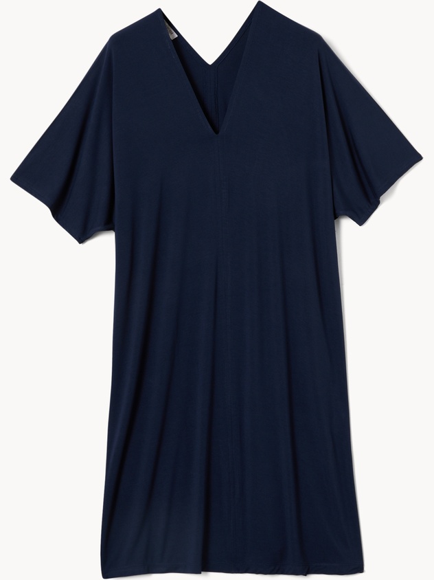 Abito in viscosa di bamboo tinta unita