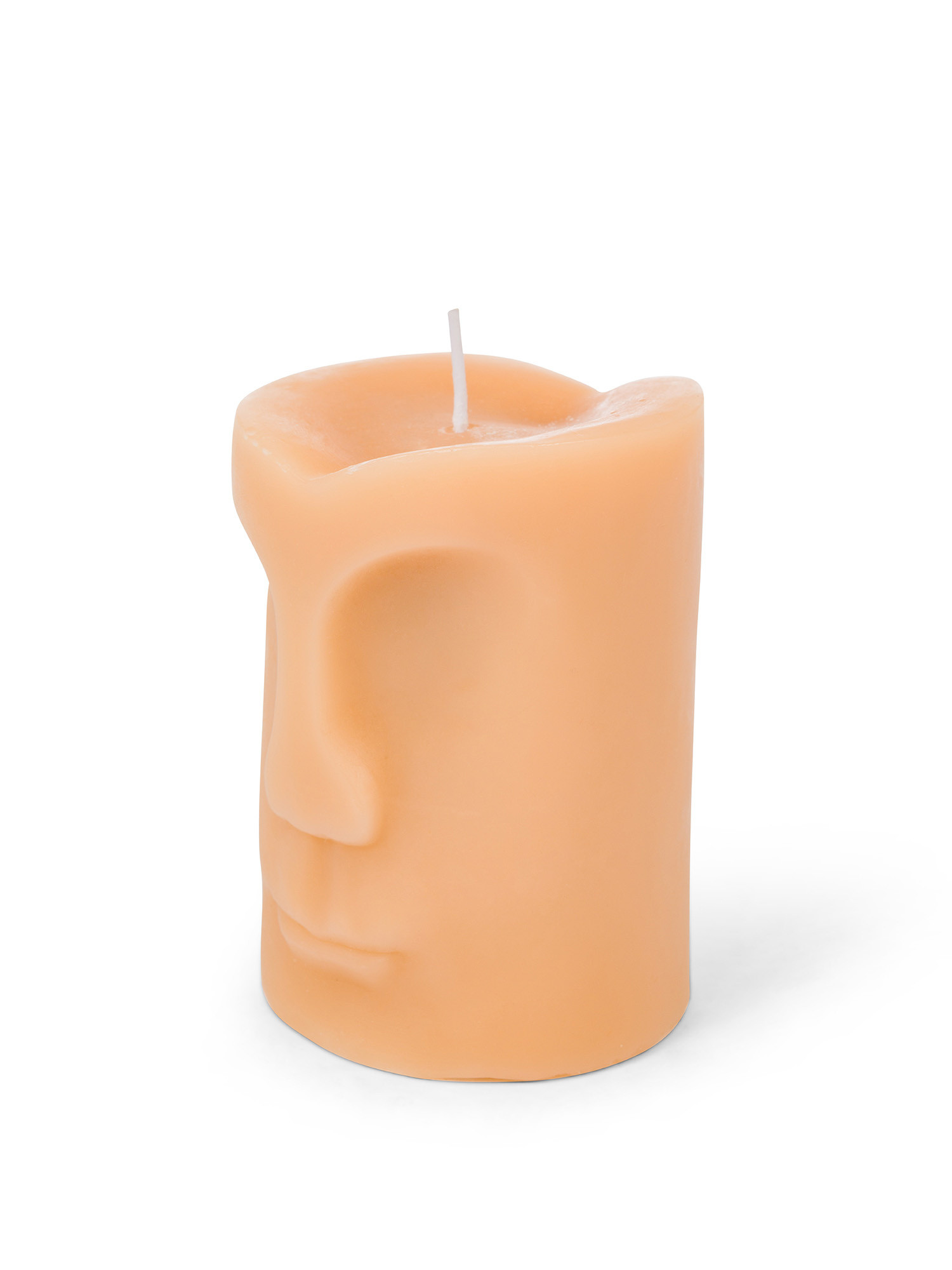 Face candle, Beige, large image number 1