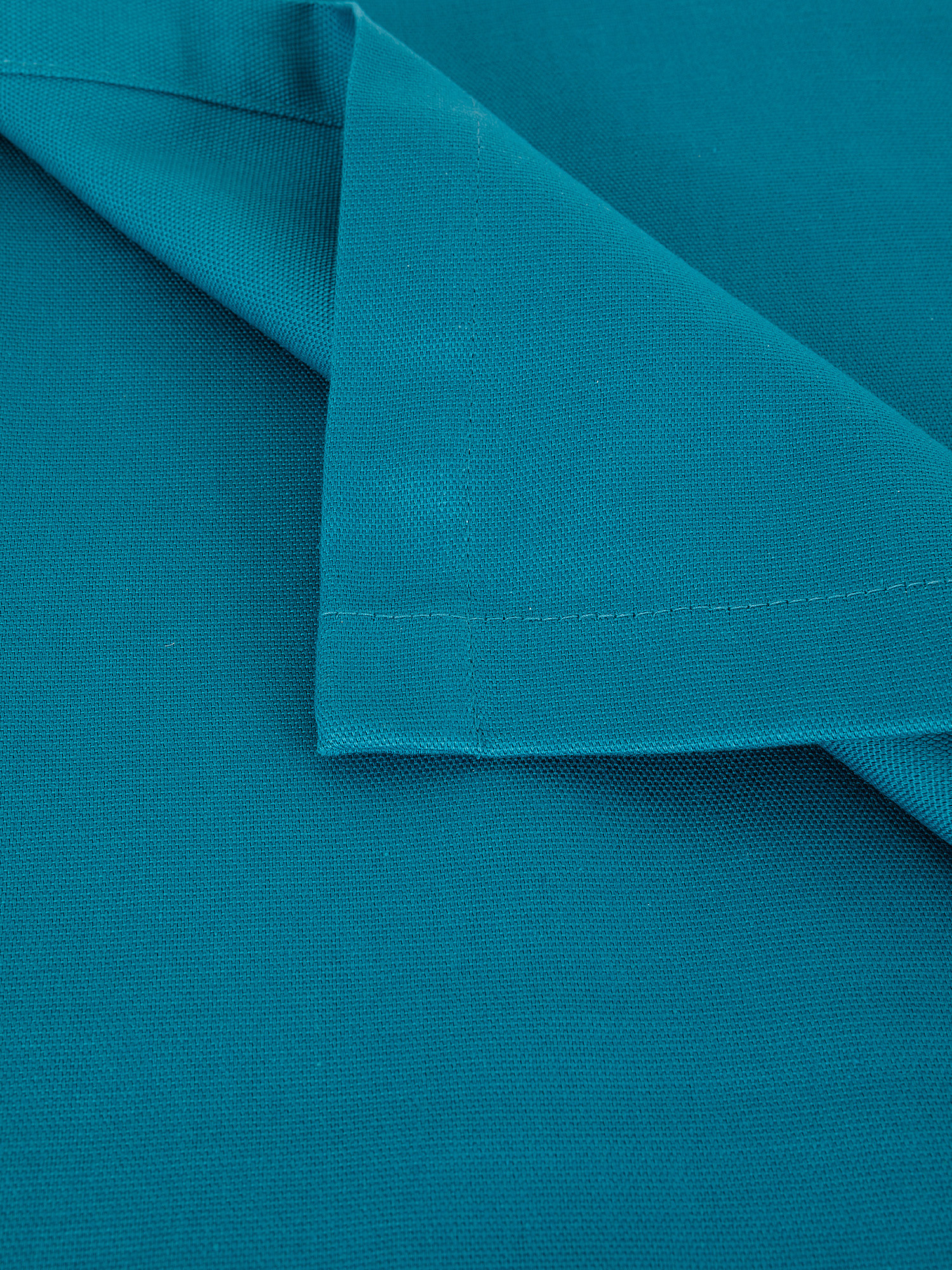 Solid color 100% cotton furnishing towel, Blue, large image number 1