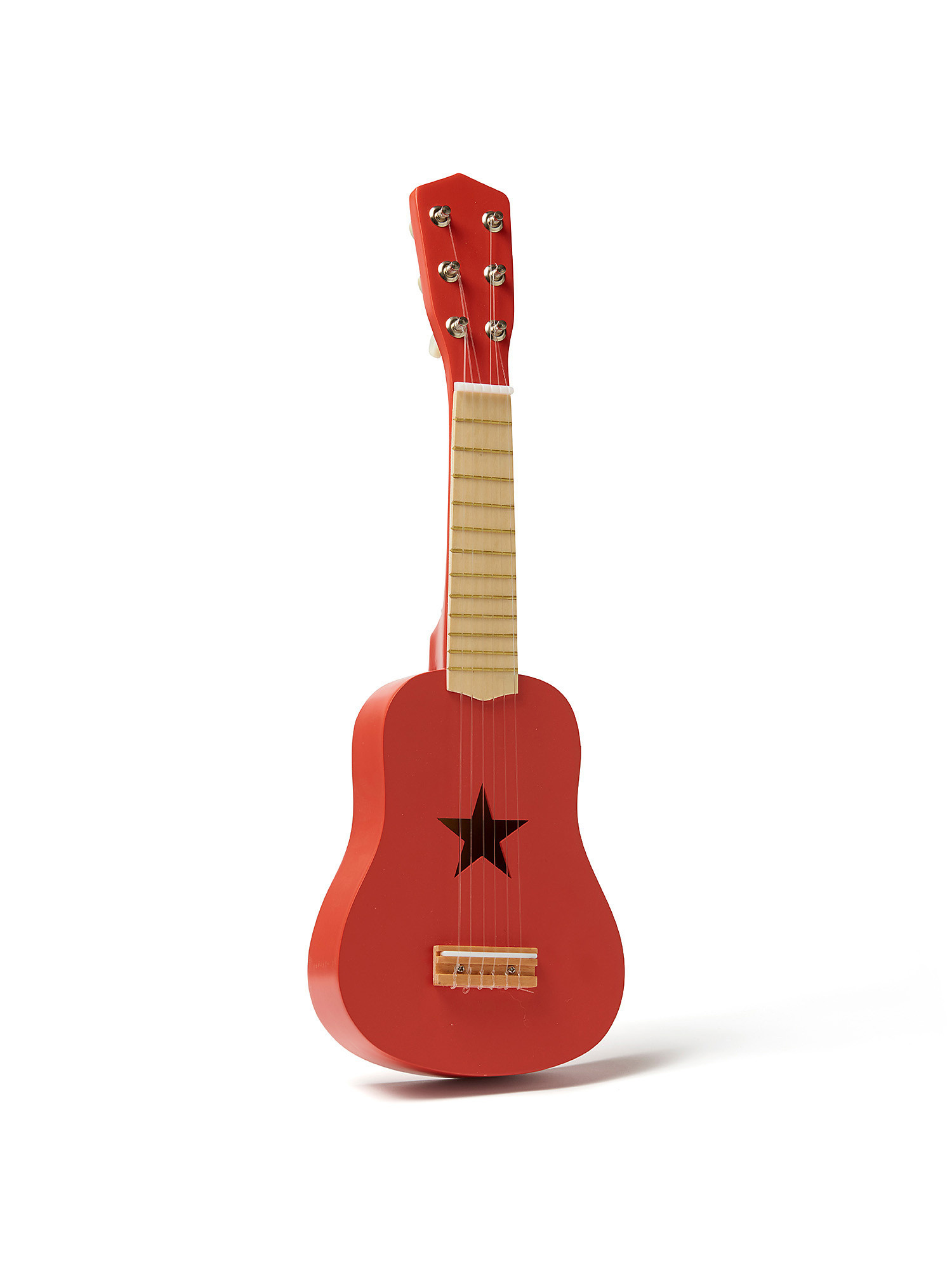 Wooden guitar, Red, large image number 0