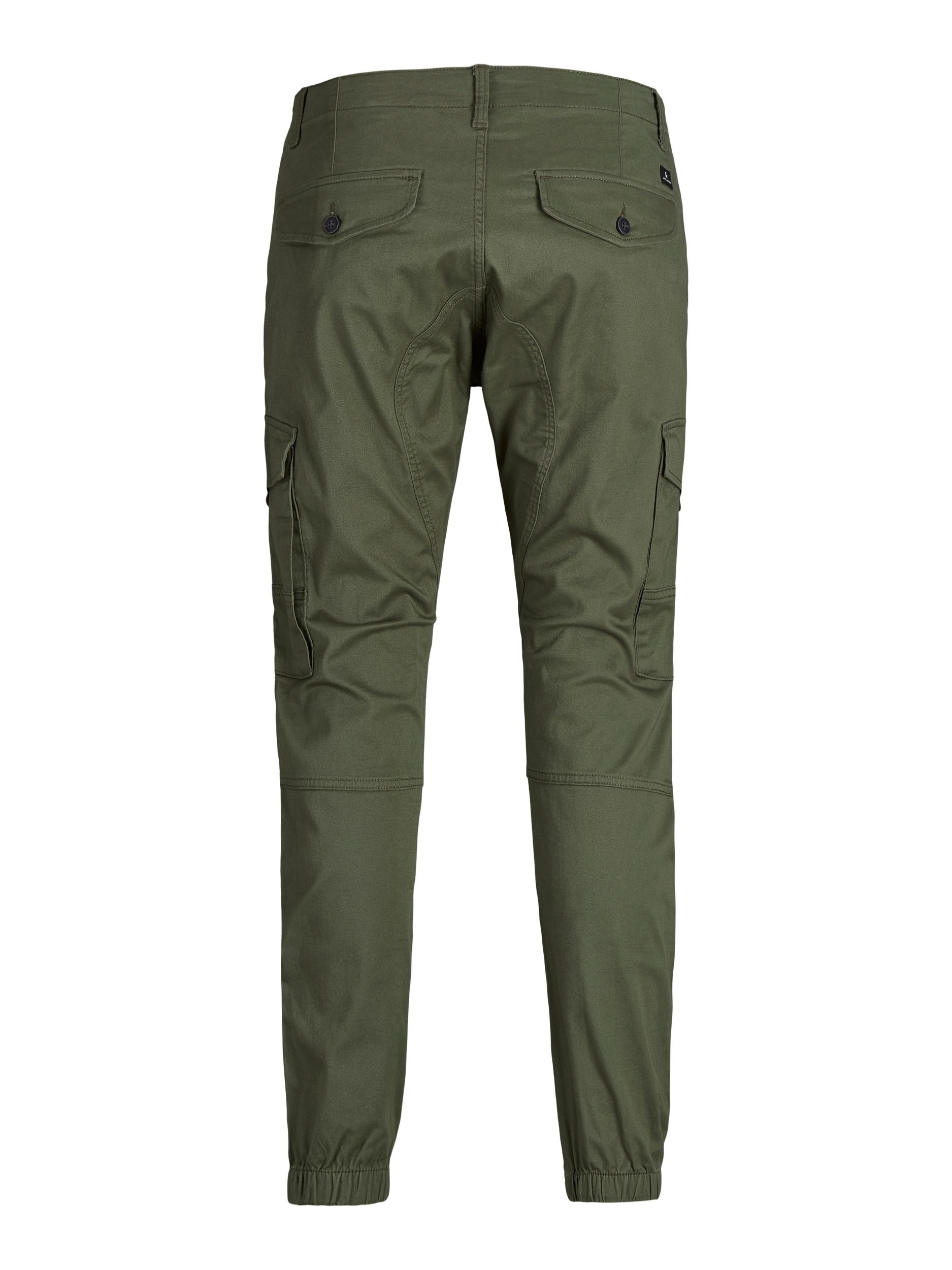 Pantaloni uomo cargo, Verde, large image number 1