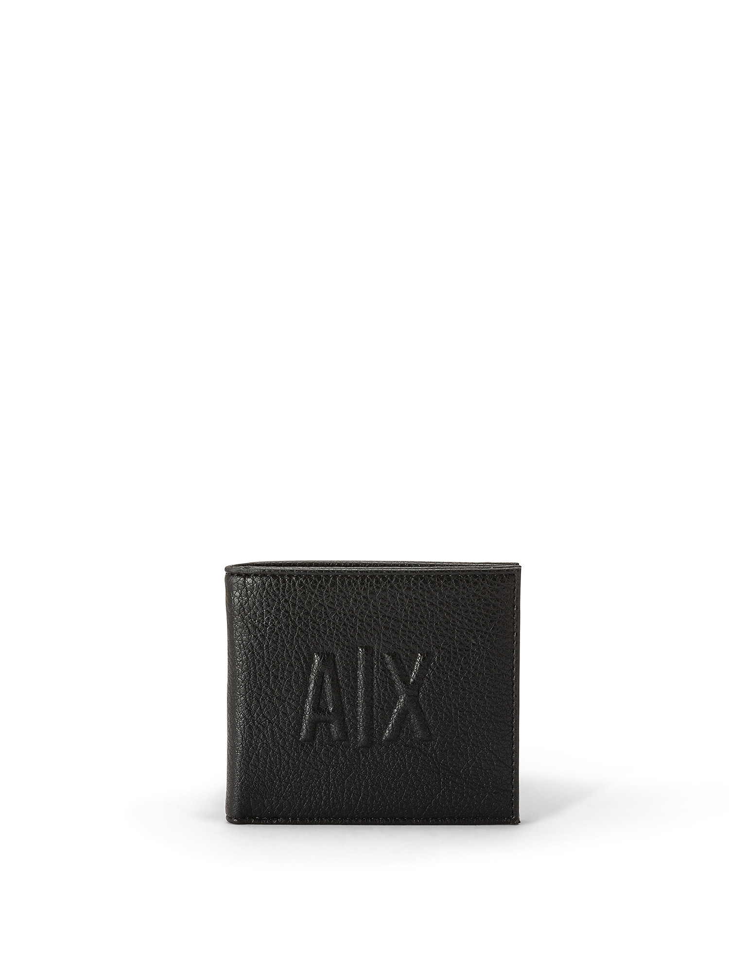 Armani Exchange - Wallet with logo, Black, large image number 0