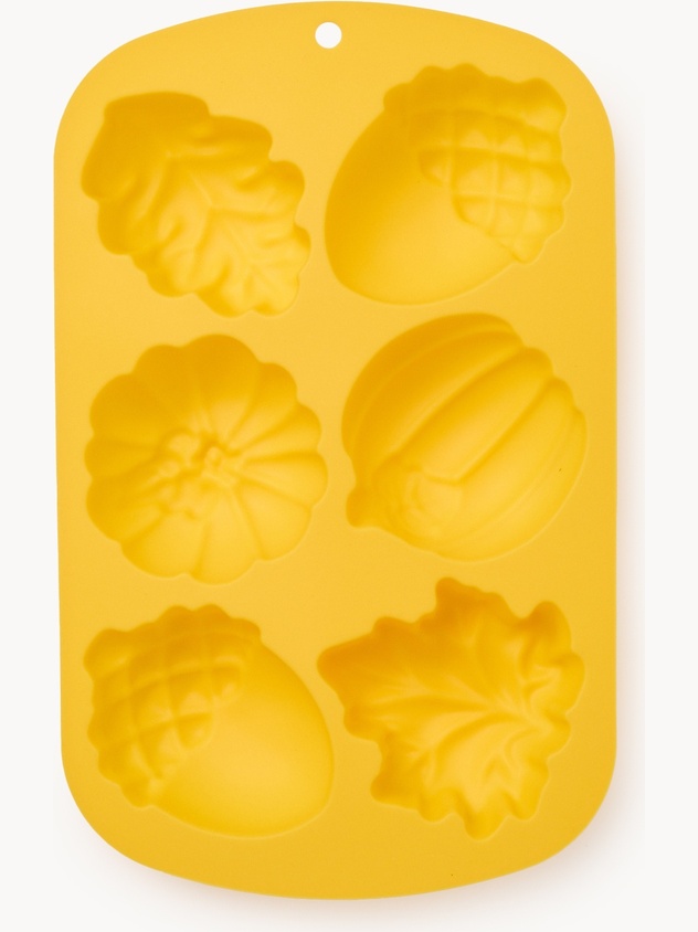 Autumn-shaped silicone mold
