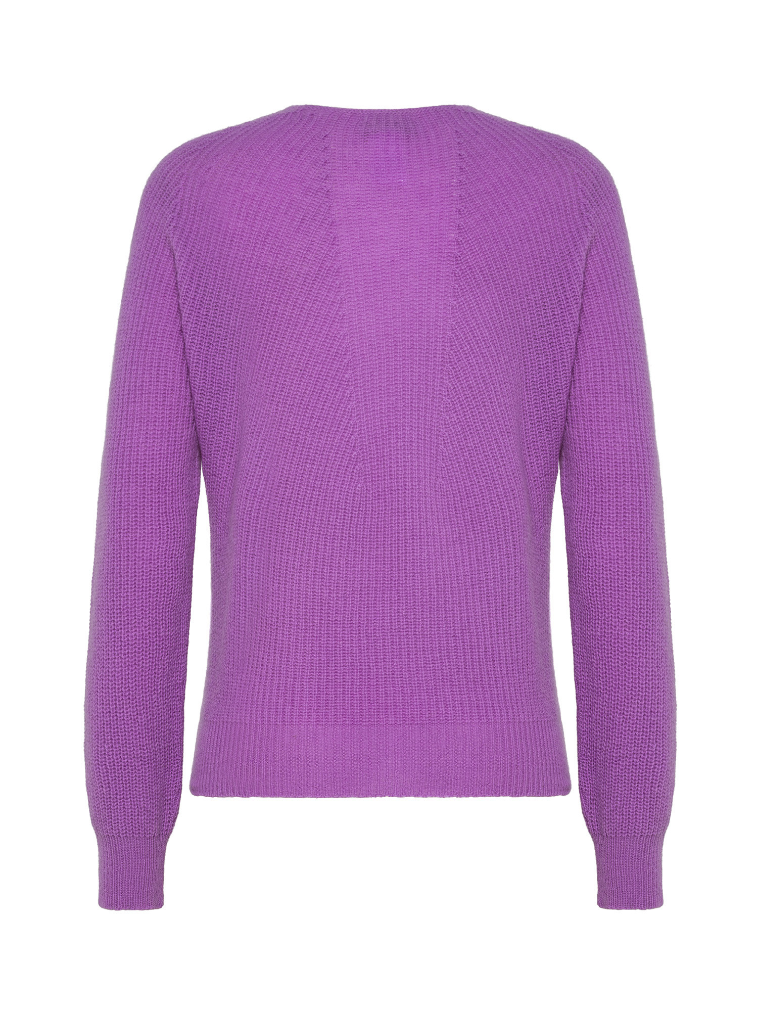K Collection - V-neck sweater, Purple Lilac, large image number 1