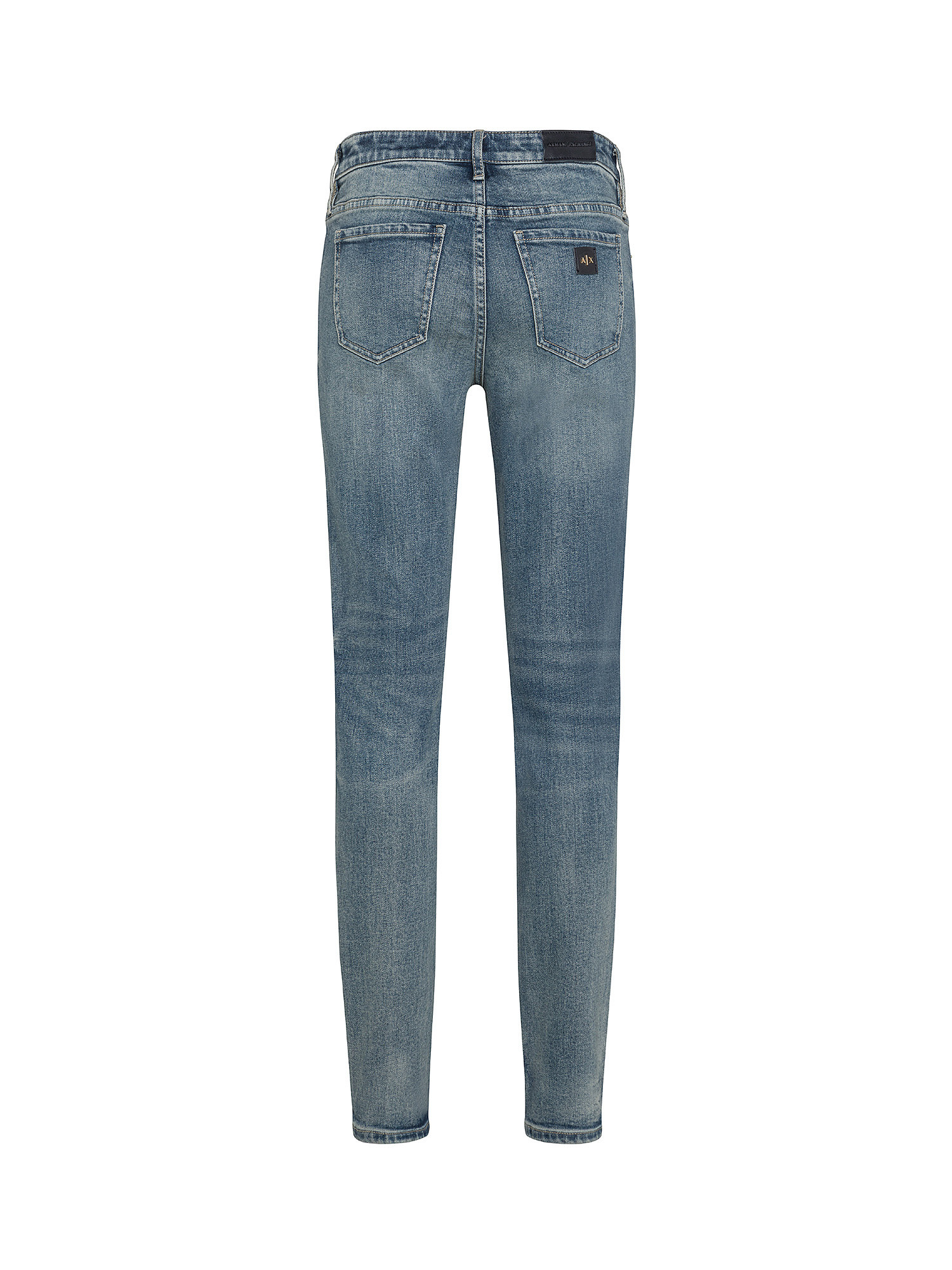 Armani Exchange - Five pocket super skinny jeans, Denim, large image number 1
