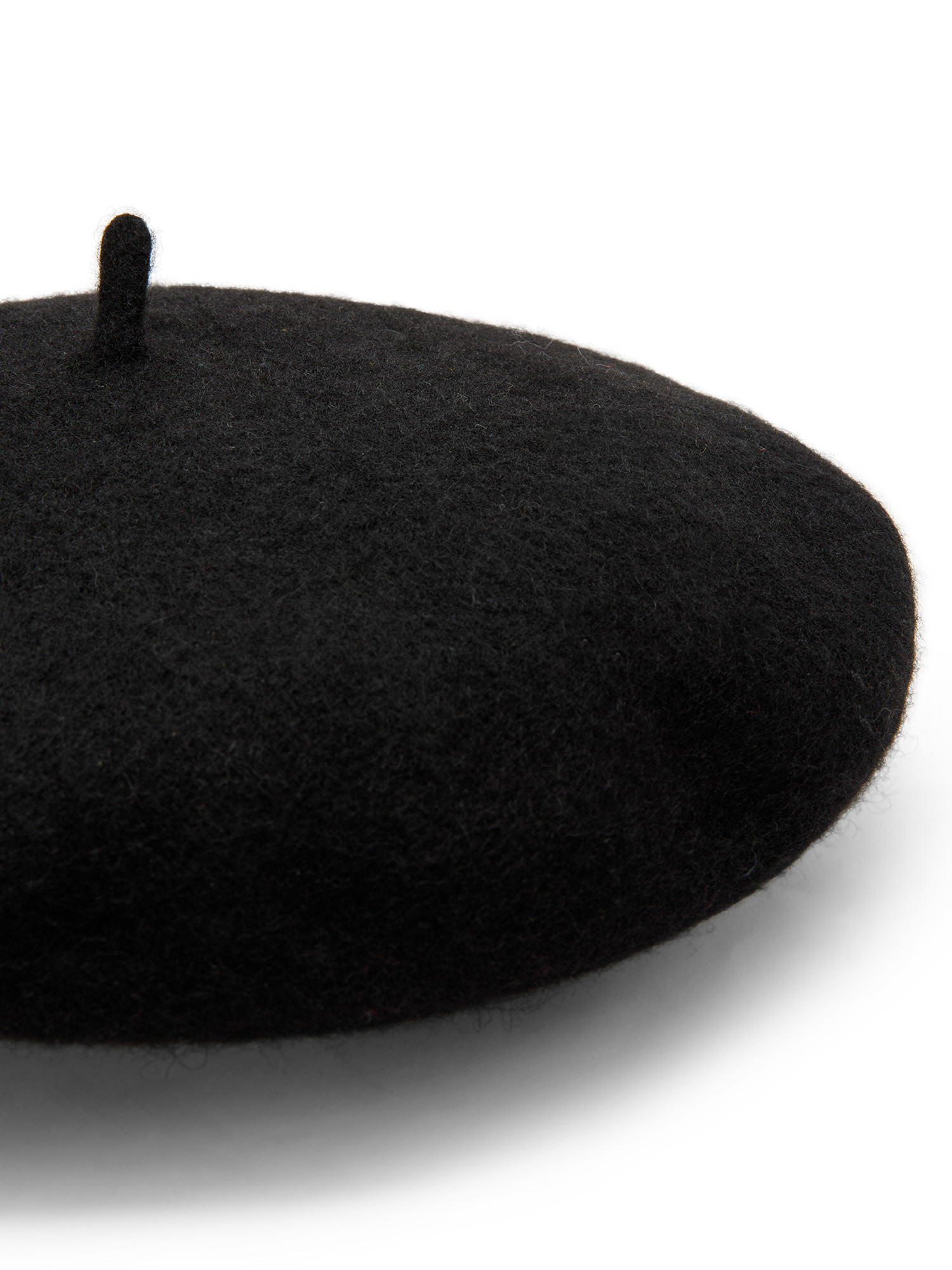 Koan - Pure wool beret, Black, large image number 1