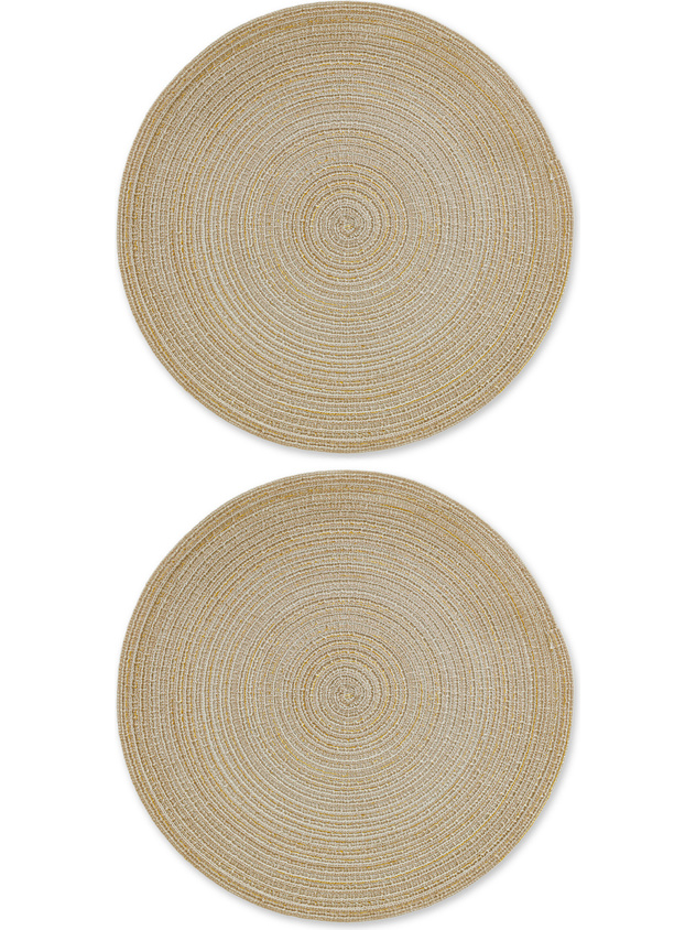 Set of 2 woven placemats