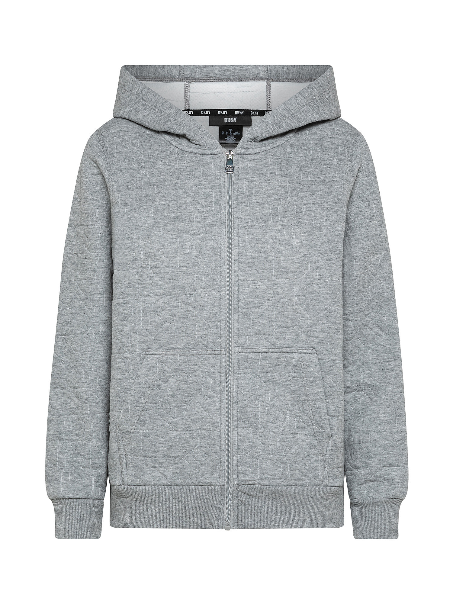 Knitted jacket, Grey, large image number 0