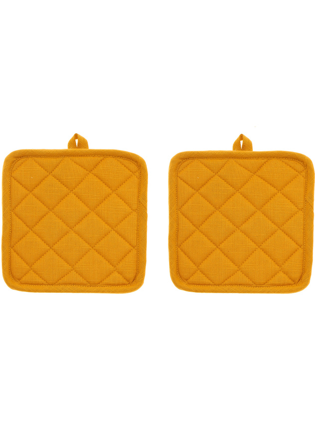 Set due presine m&egrave;lange a trama fiammata