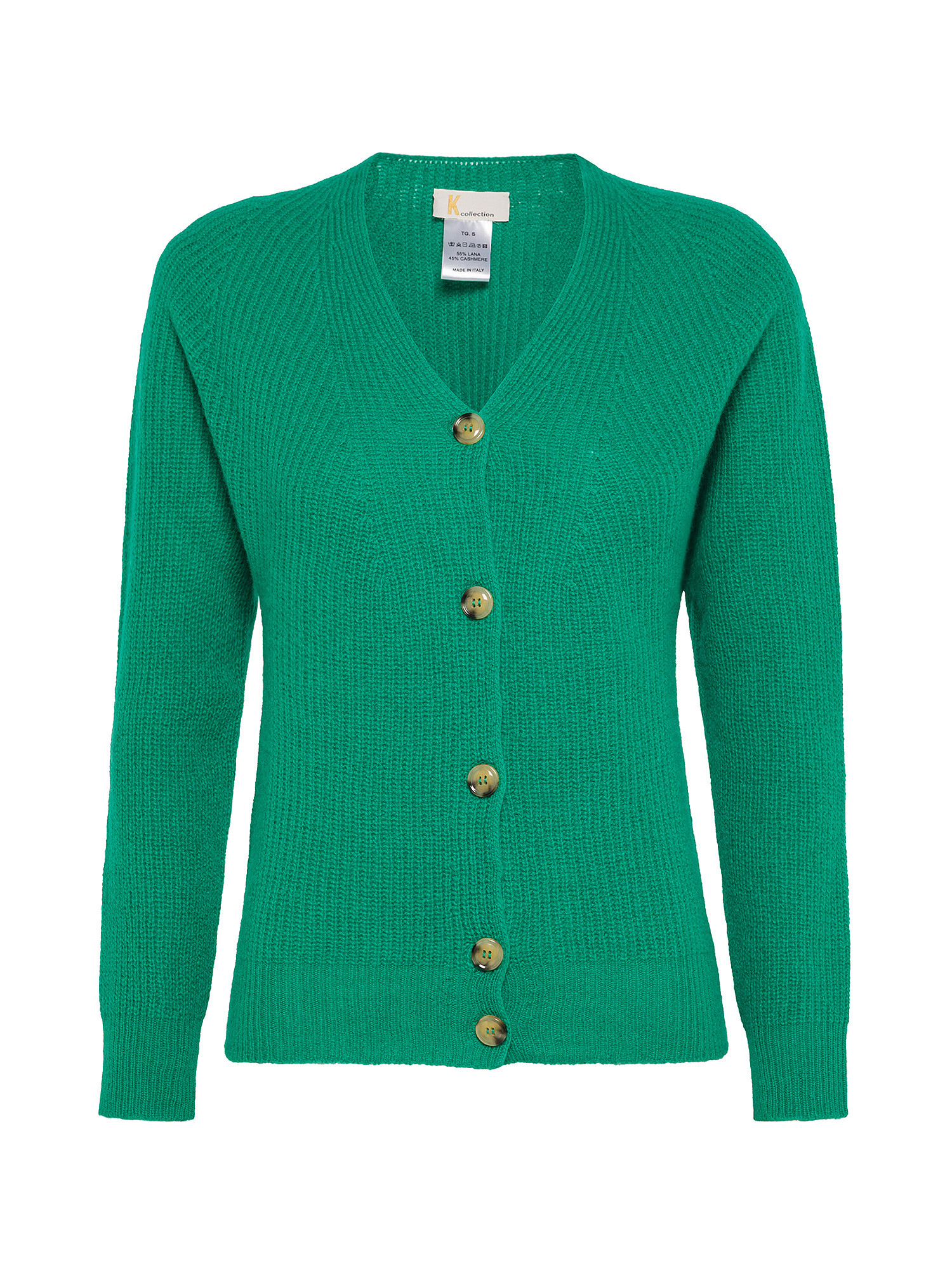 K Collection - Cardigan, Green, large image number 0