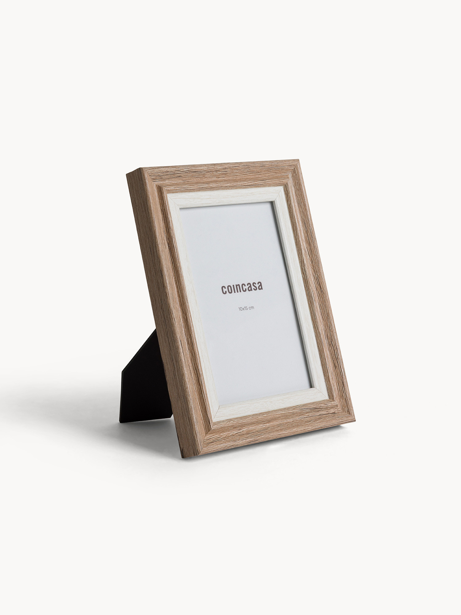 Wood effect frame photo holder, Beige, large image number 0