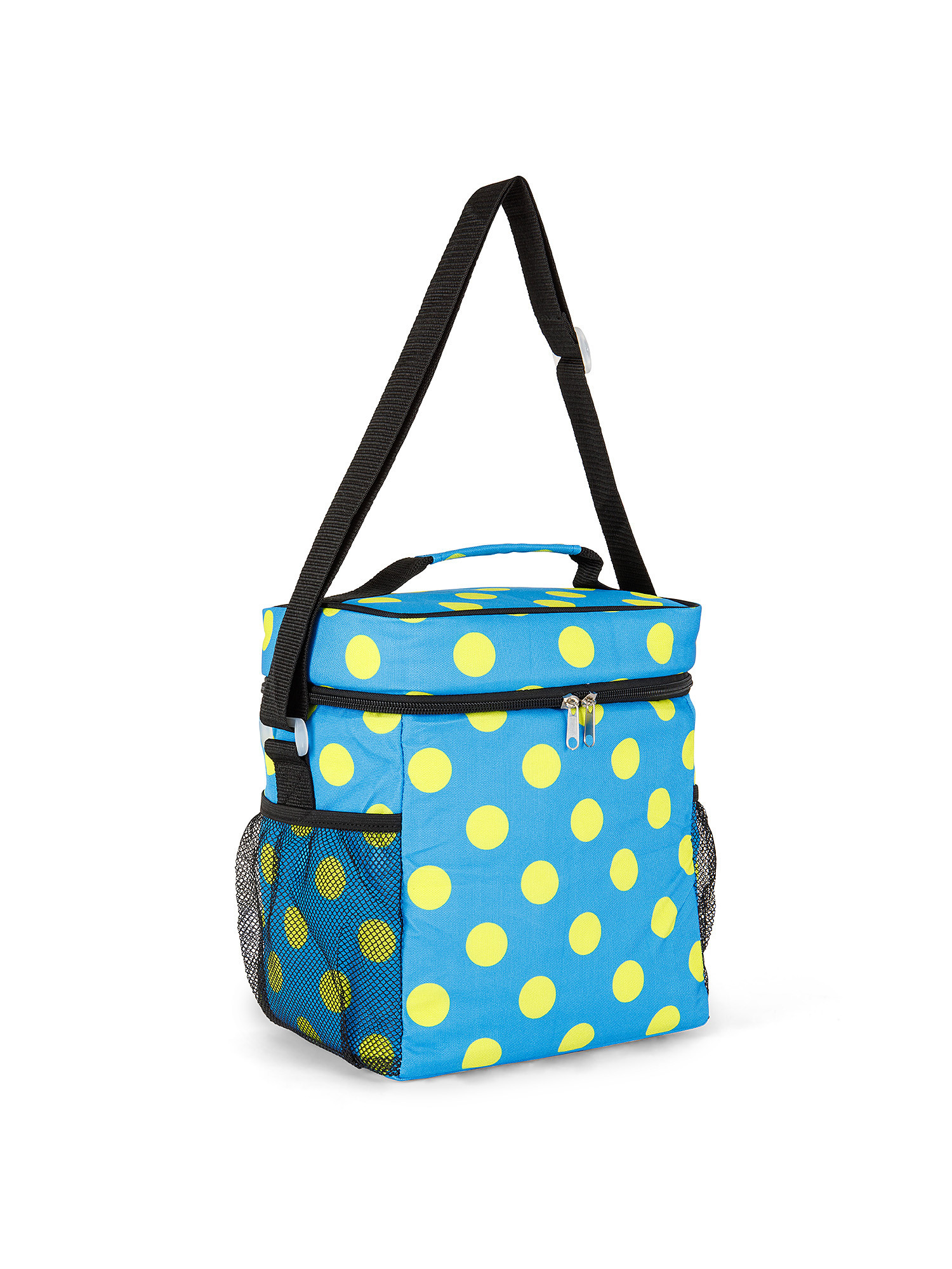 12L polka dot cooler bag, Light Blue, large image number 1