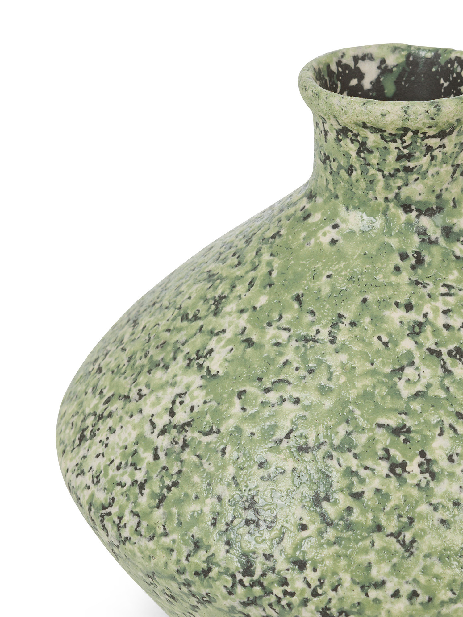 Vaso in ceramica, Grigio, large image number 1