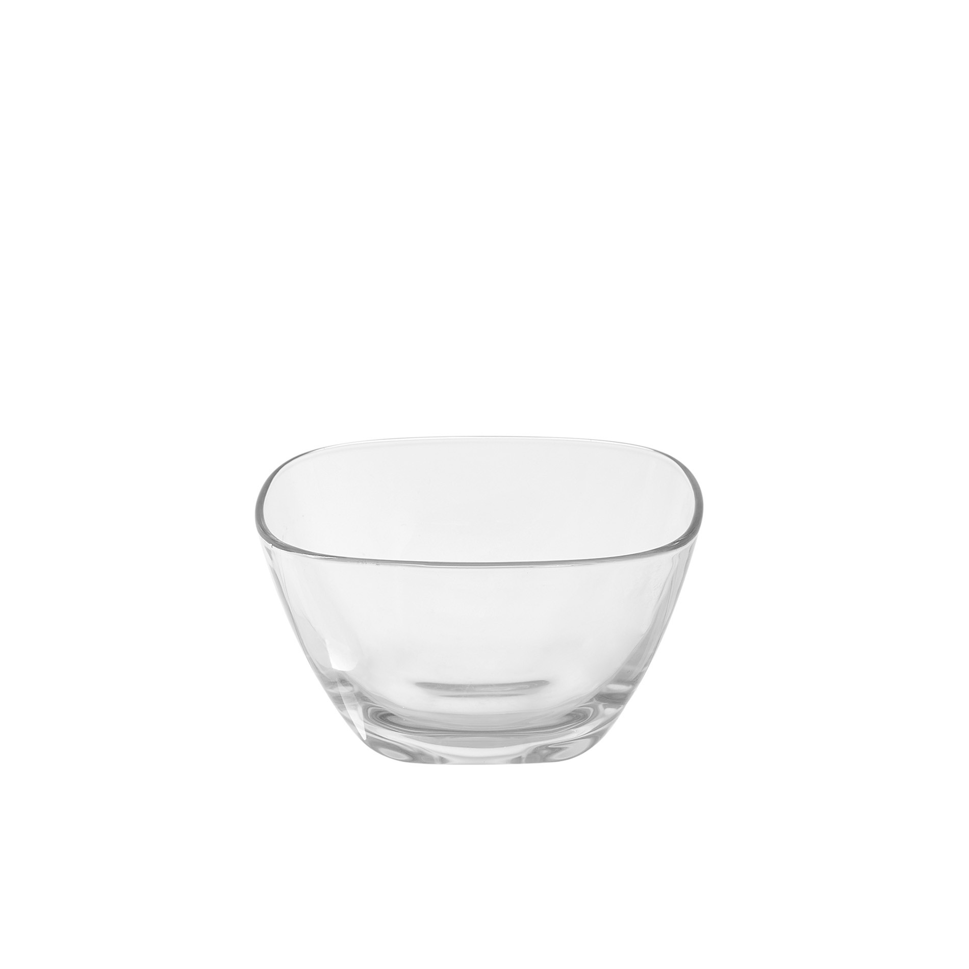 Fenice smooth glass bowl, Transparent, large image number 0