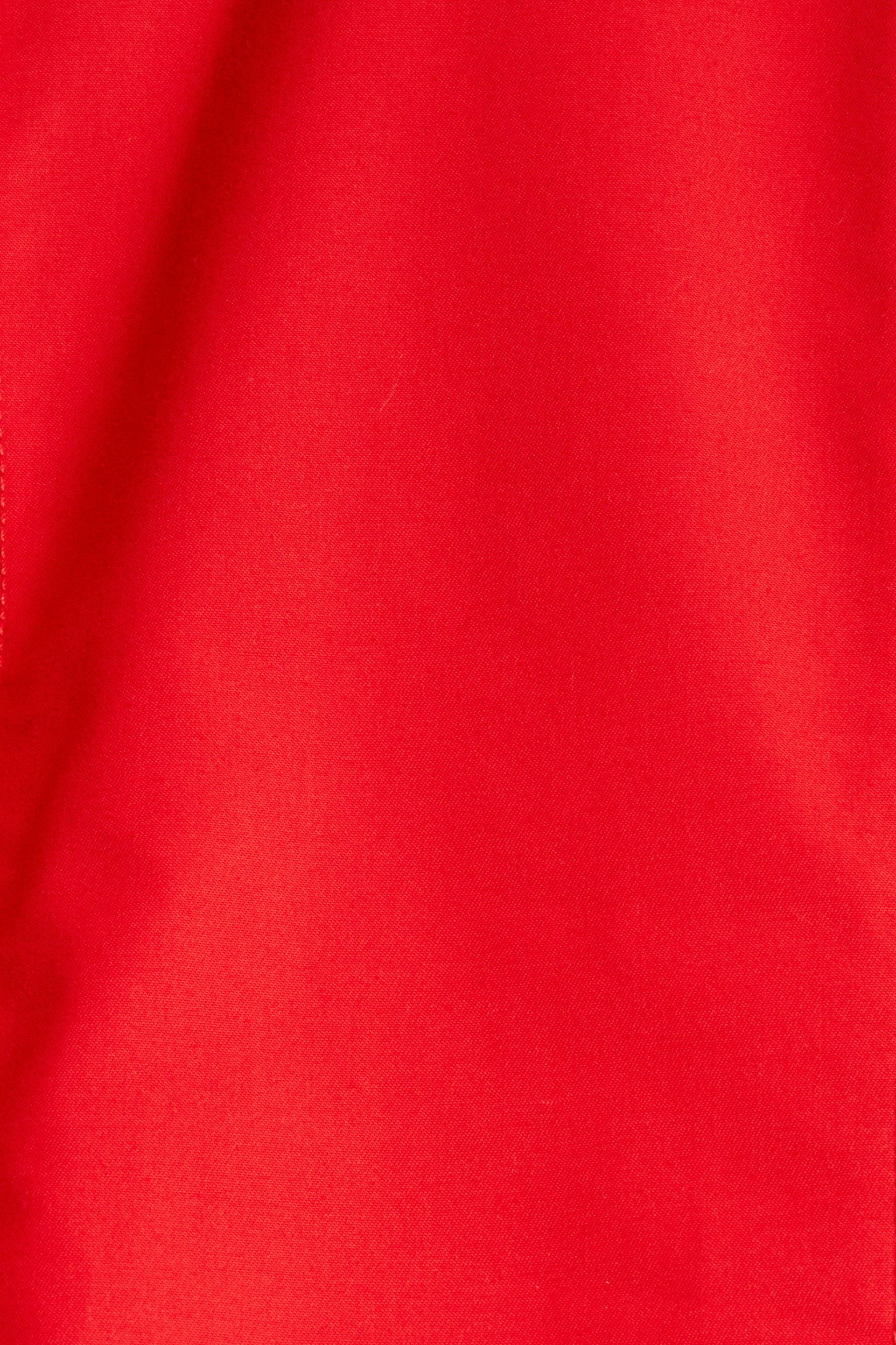 Trench doppiopetto con cintura, Rosso, large