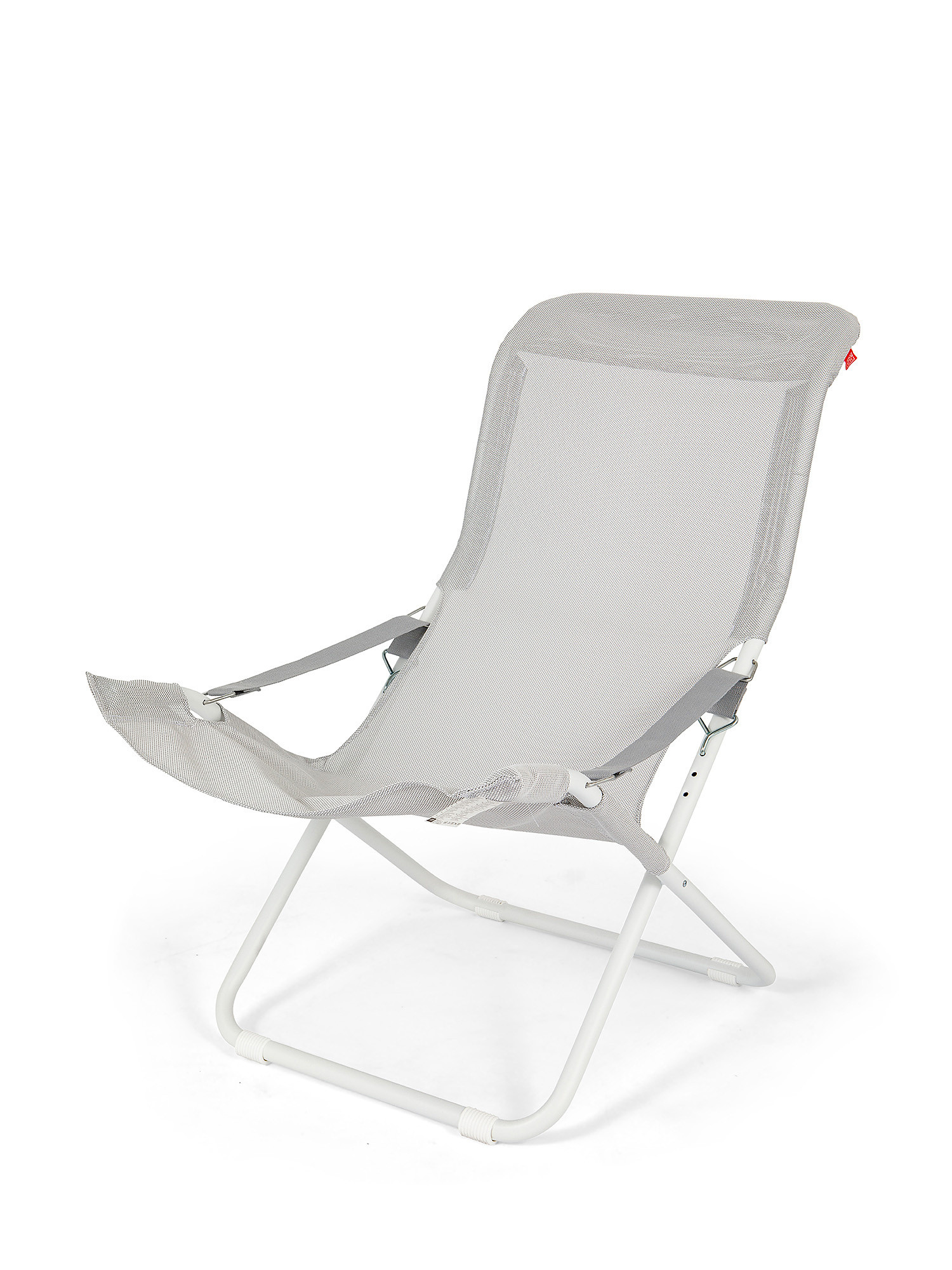 Fiam - Fiesta anatomic adjustable outdoor deck chair, White, large image number 0