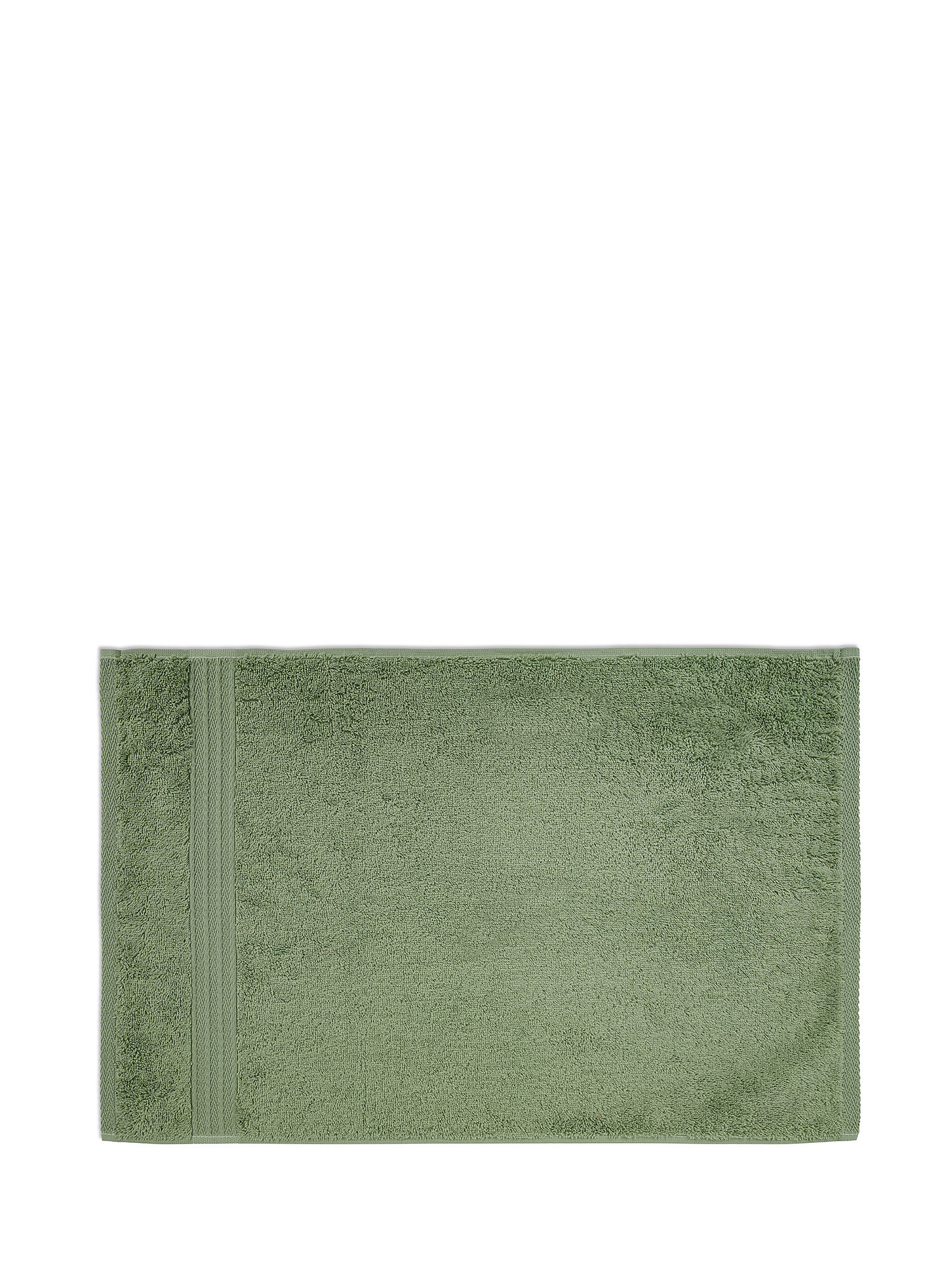 Asciugamano puro cotone tinta unita Zefiro, Verde salvia, large image number 1