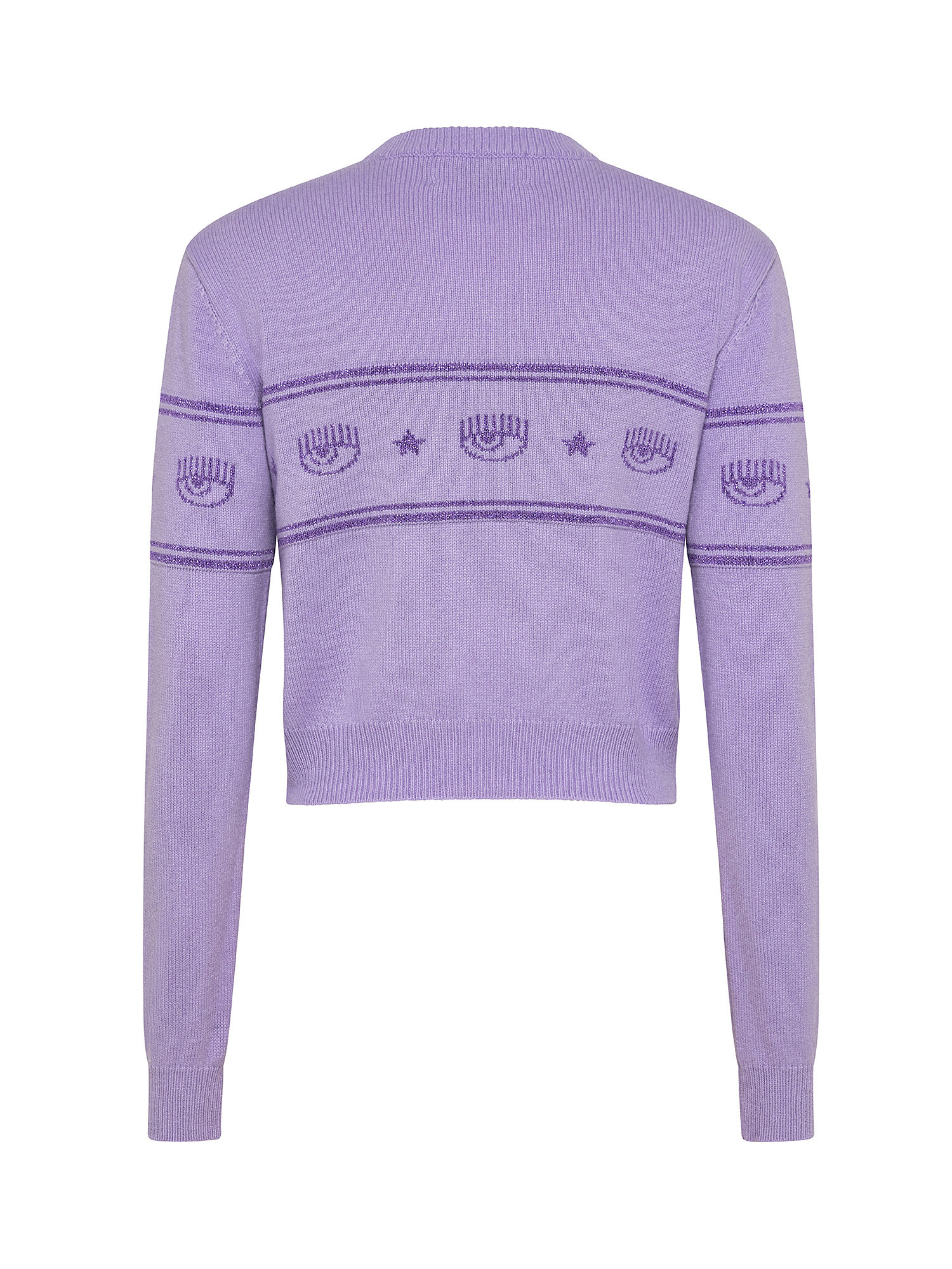 Sweater with logo, Purple Lilac, large image number 1