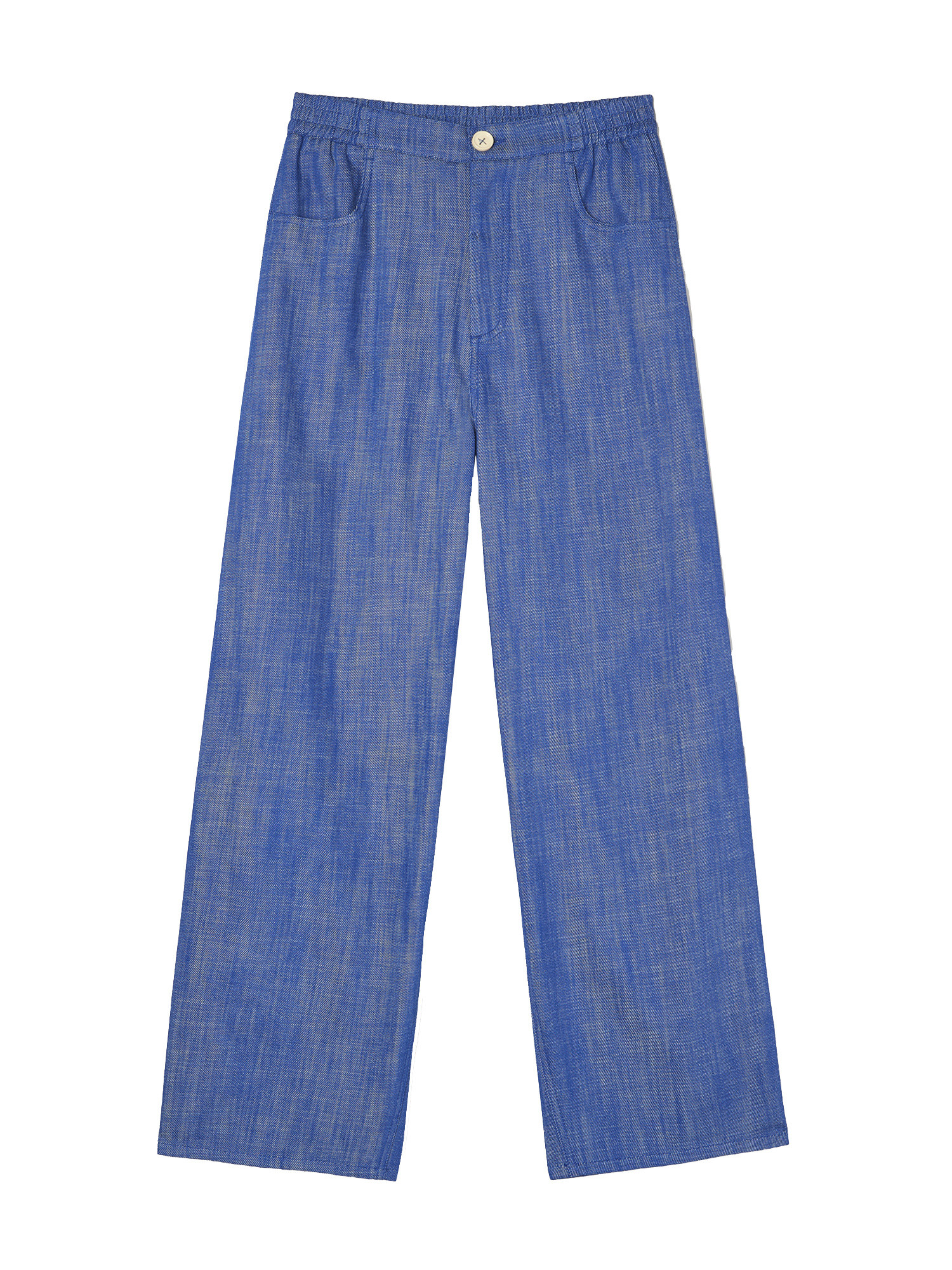 Attic and Barn - Cortina trousers in cotton, Blue Cornflower, large image number 0