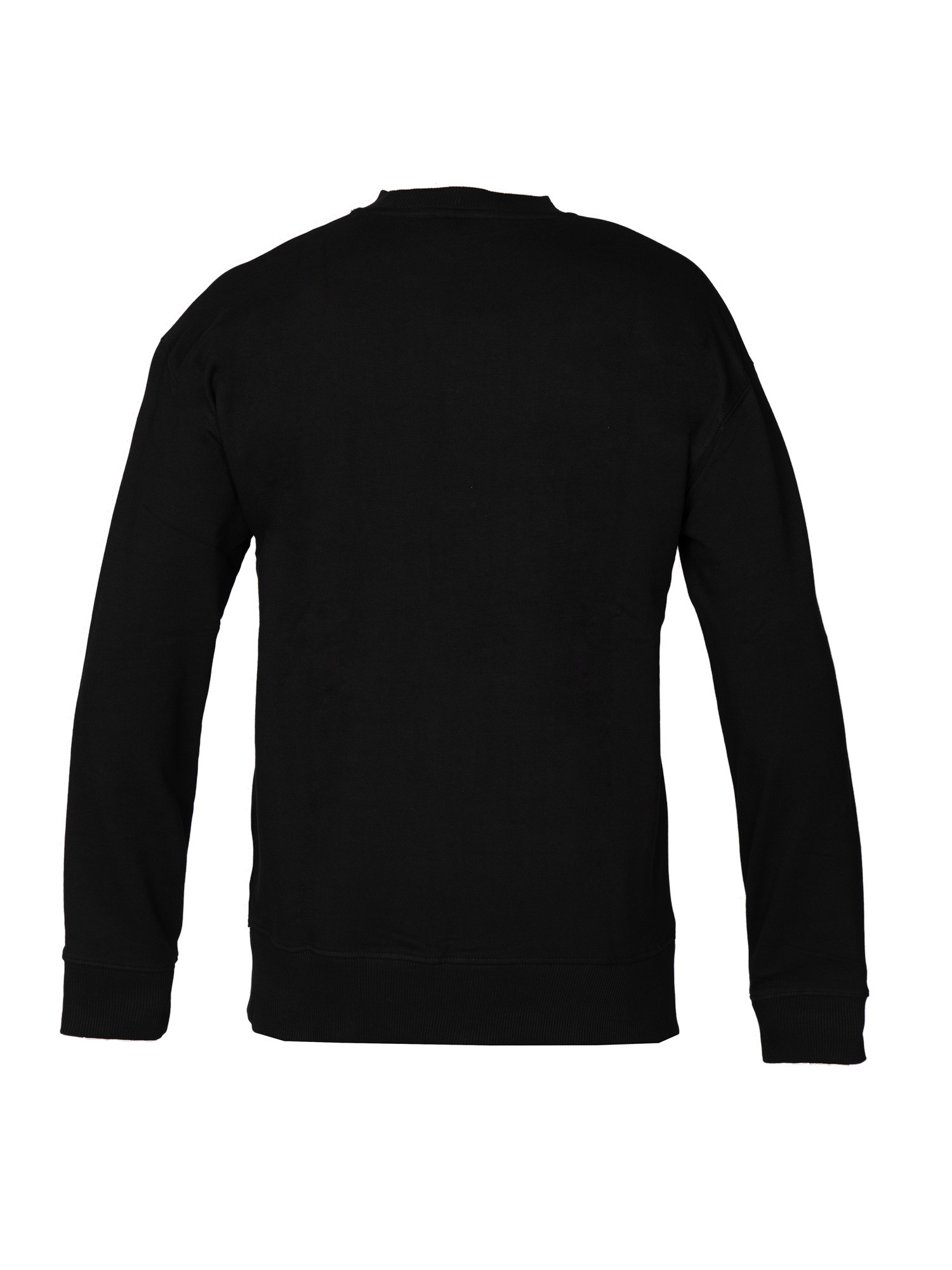 Project sweatshirt with embossed writing, Black, large image number 1