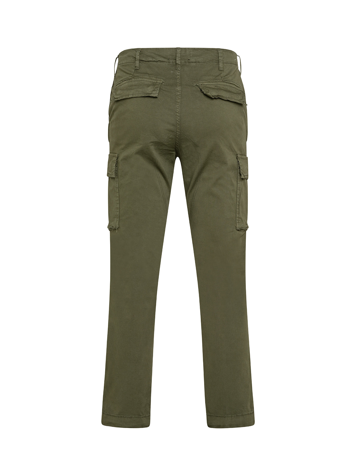 Cargo pants with side pockets, Green, large image number 1