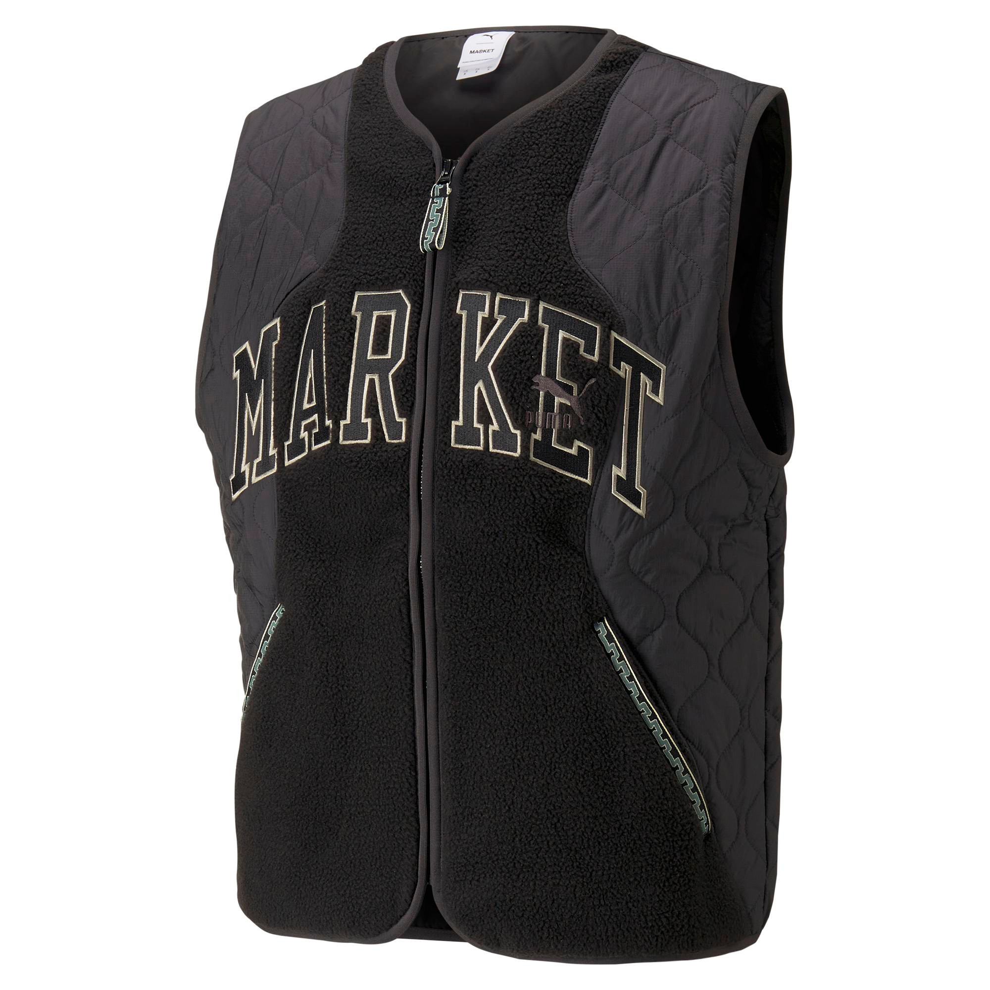 Puma x Market vest, Black, large image number 0
