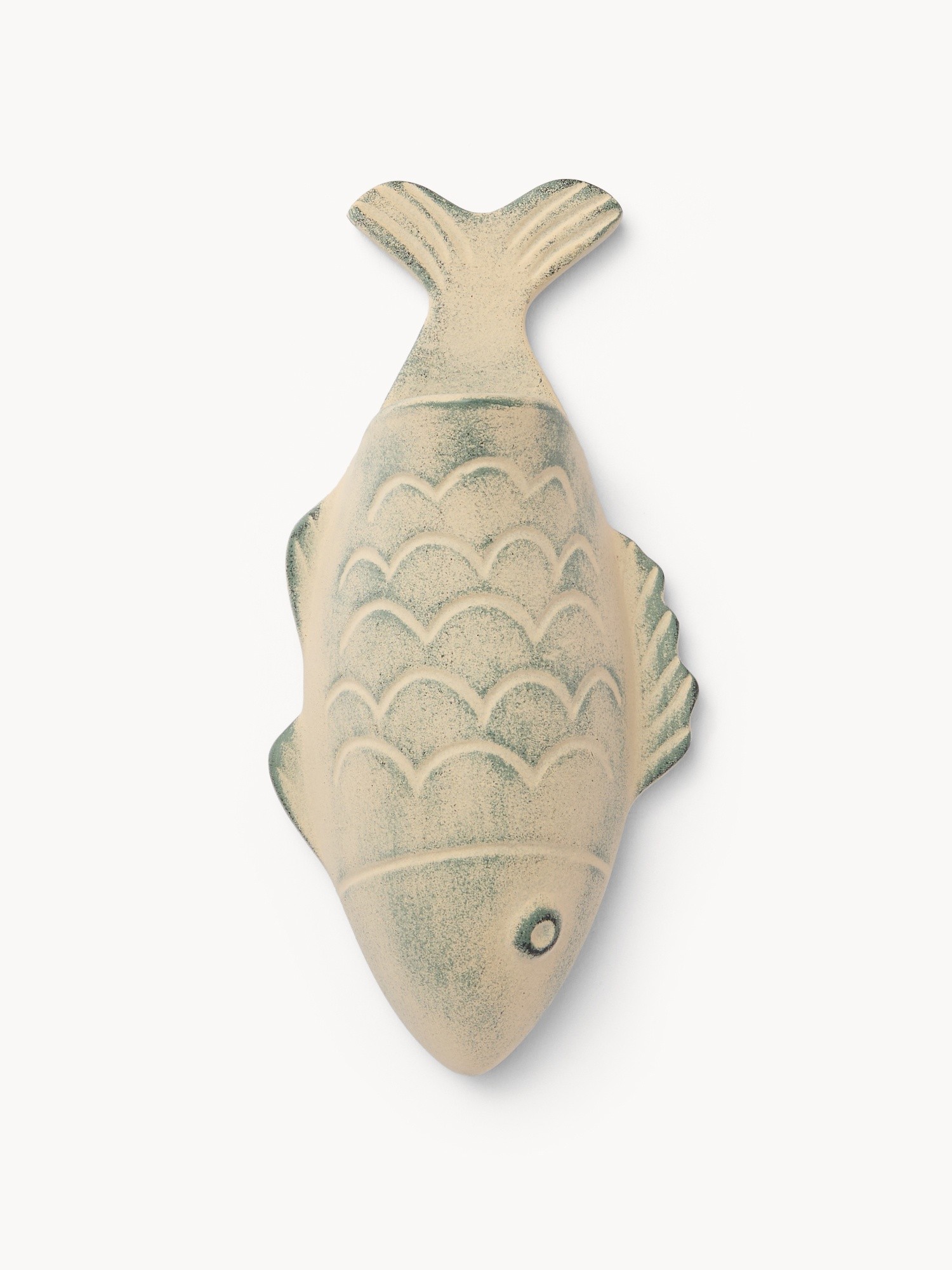 Vaso in ceramica artigianale vietnamita, Blu, large image number 0