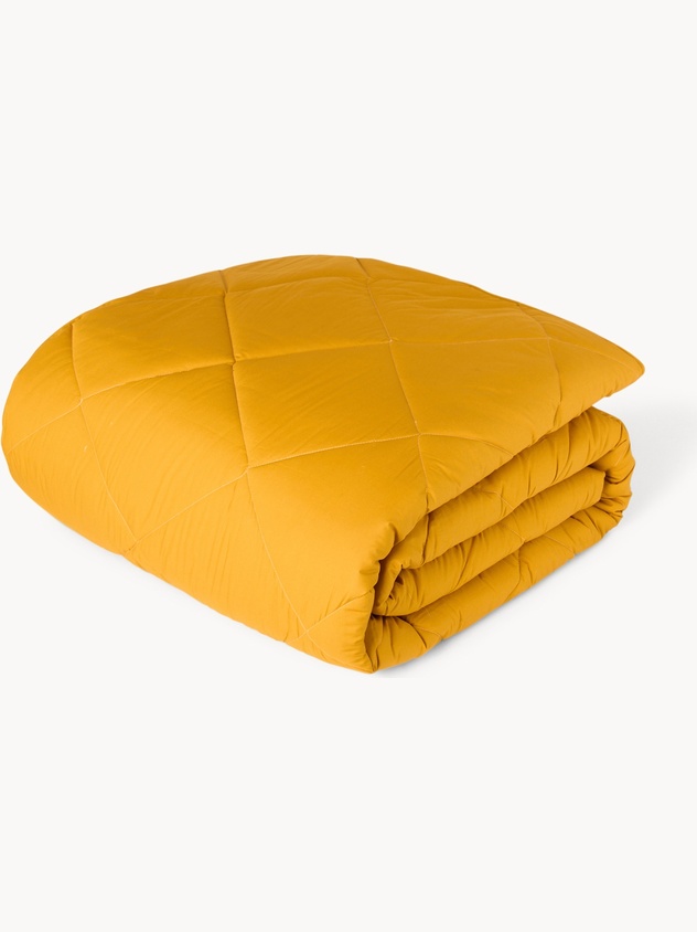 Trapunta in percalle di cotone double face