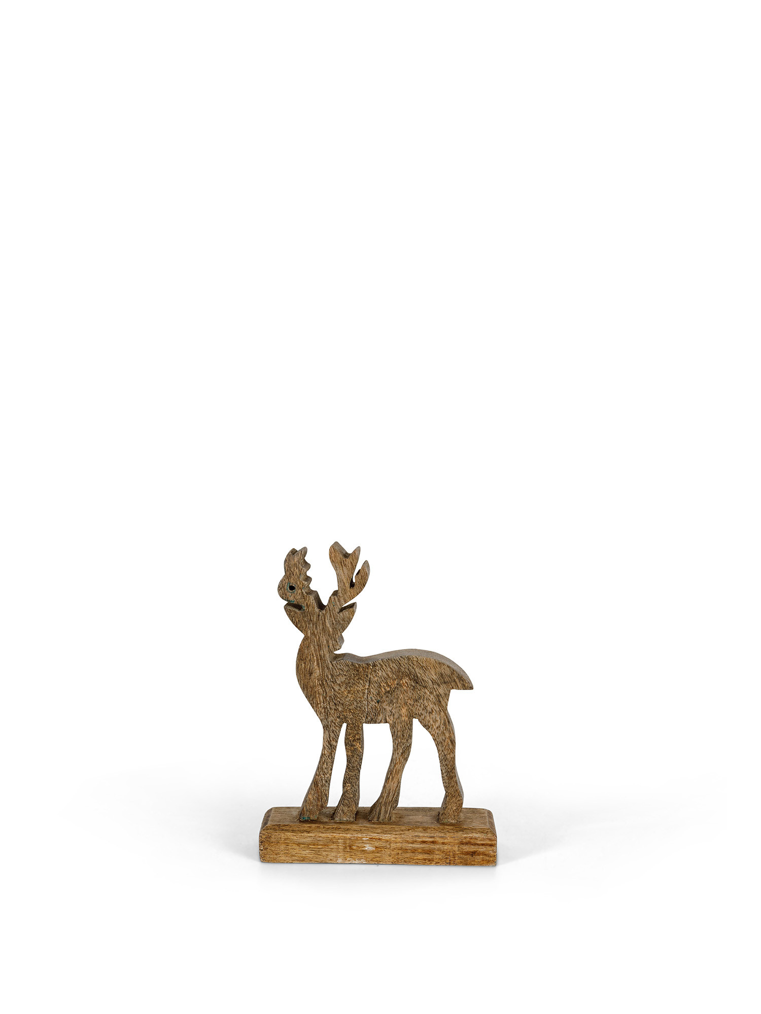 Decorative wooden reindeer, Hazelnut Brown, large image number 0