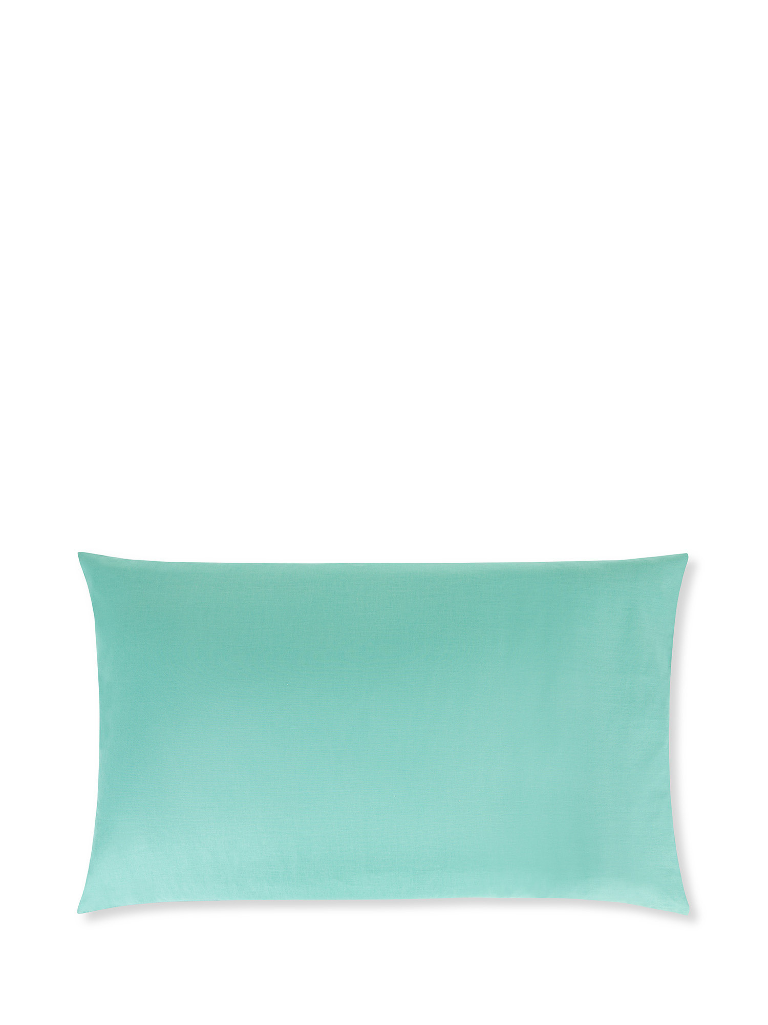Solid color 100% cotton pillowcase, Light Blue, large image number 0